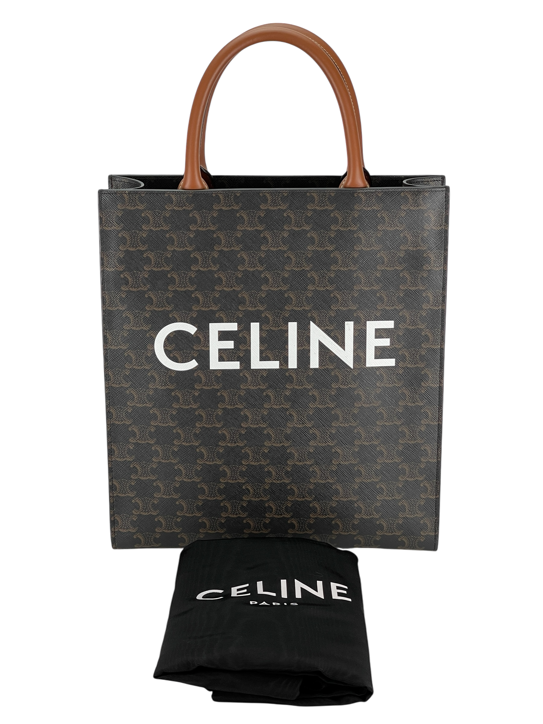 CELINE - Small Vertical Cabas Triomphe Shoulder Bag