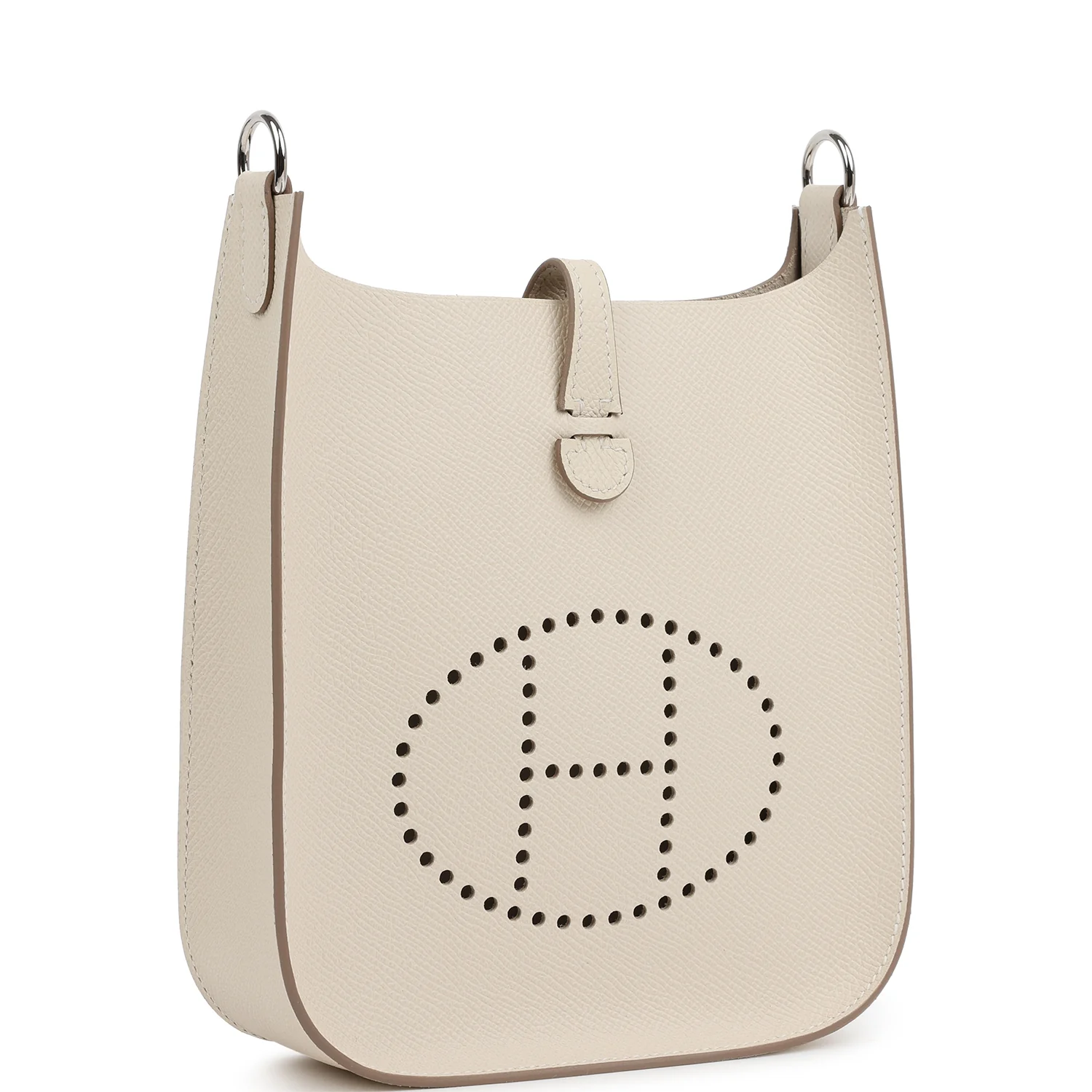 Hermes Evelyne Sellier TPM Craie Epsom Palladium Hardware
