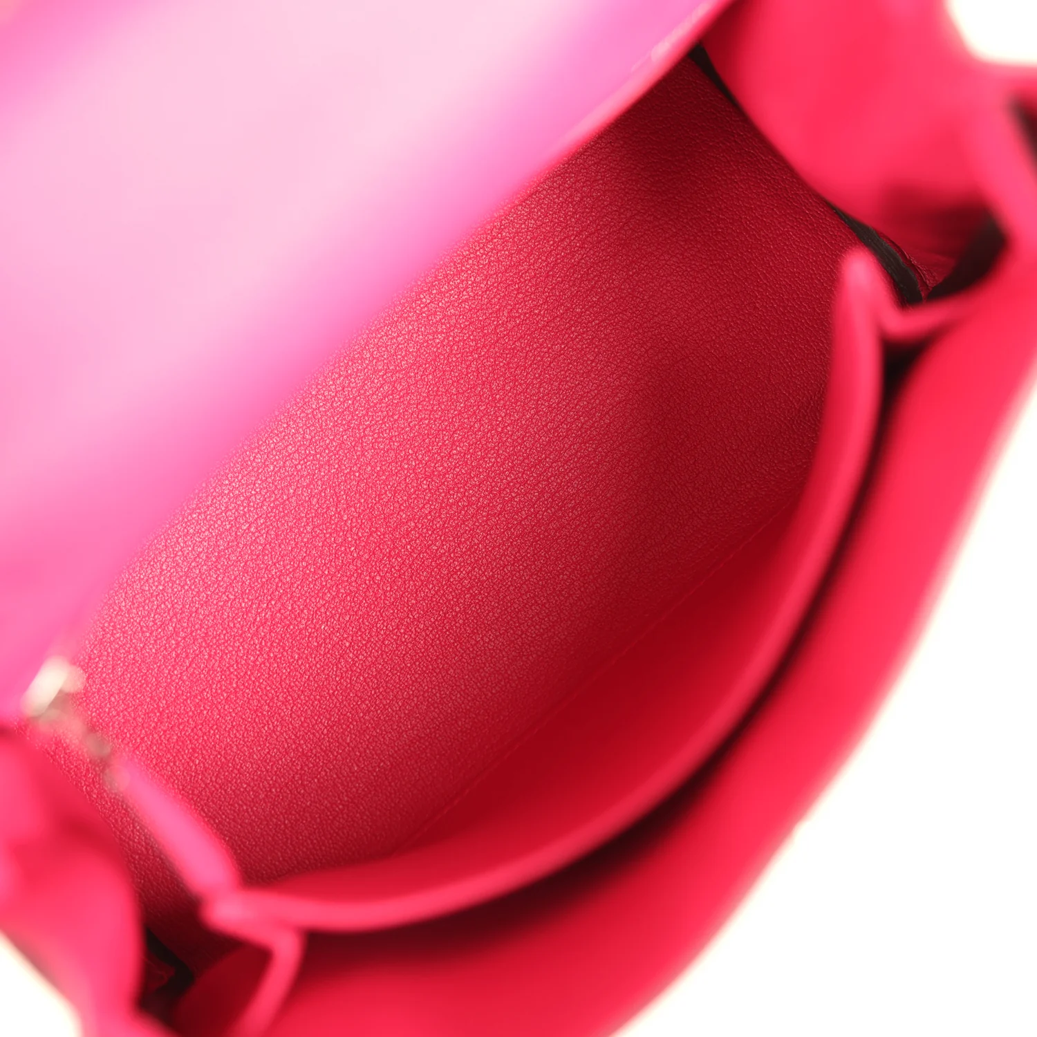 Hermes Kelly Retourne 25 Rose Mexico Togo Palladium Hardware