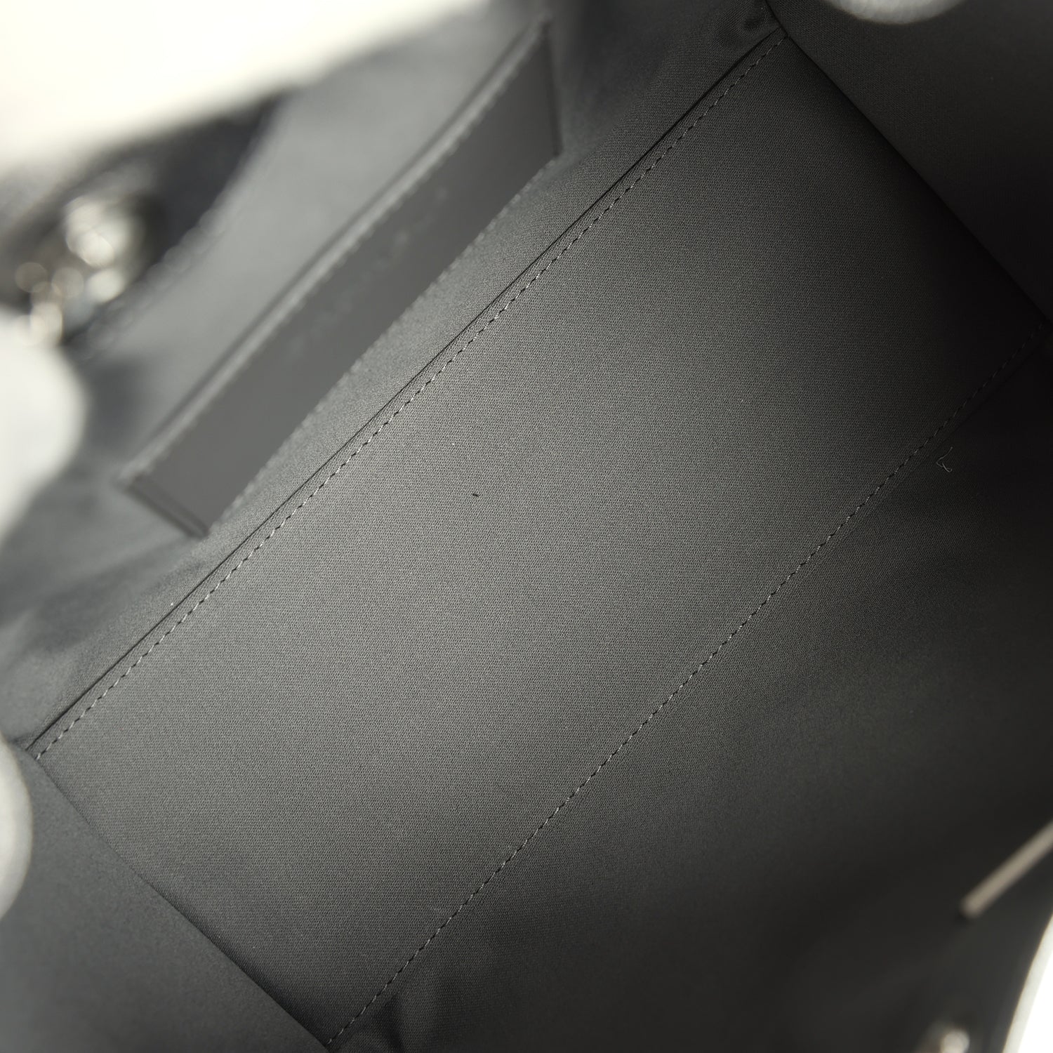 Chanel Small 25 Hobo Bag Metallic Anthracite Caviar Silver Hardware