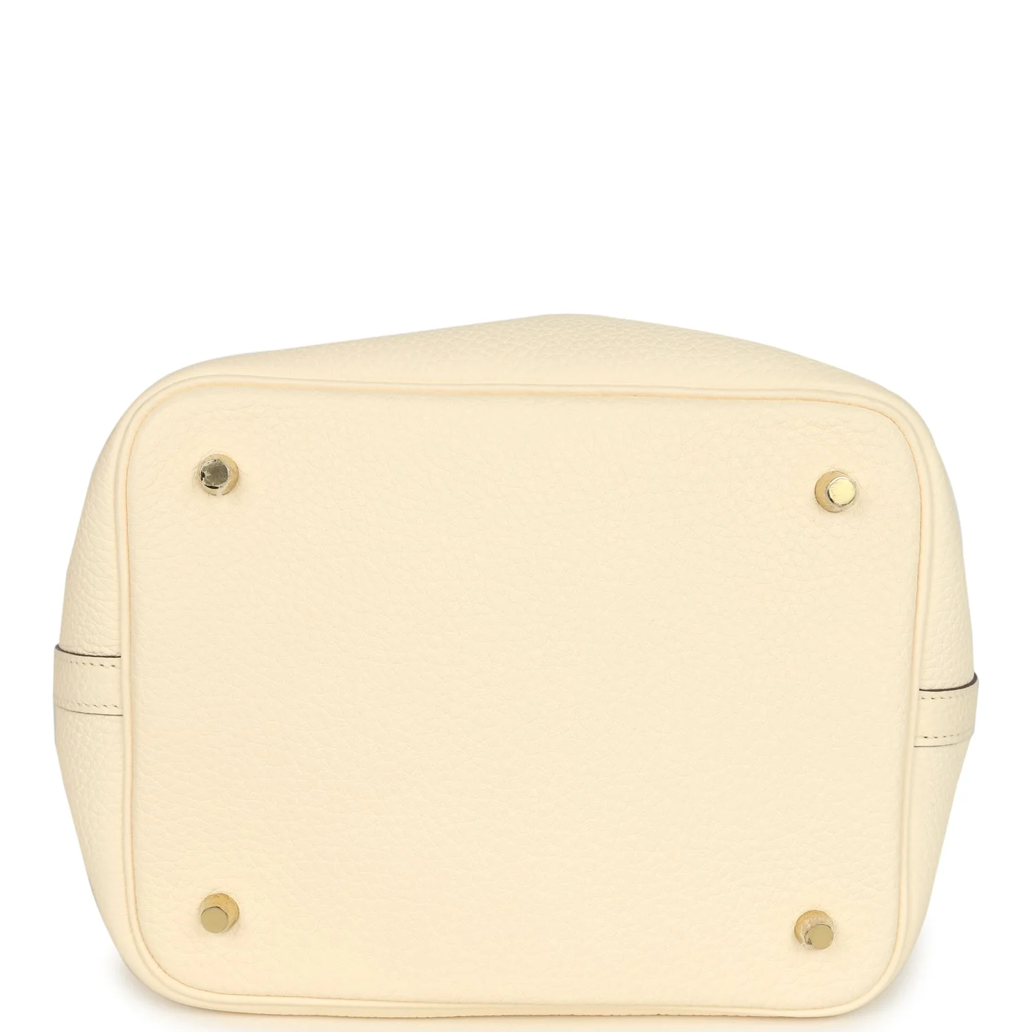 Pre-owned Hermes Picotin Lock 22 Nata Clemence Gold Hardware