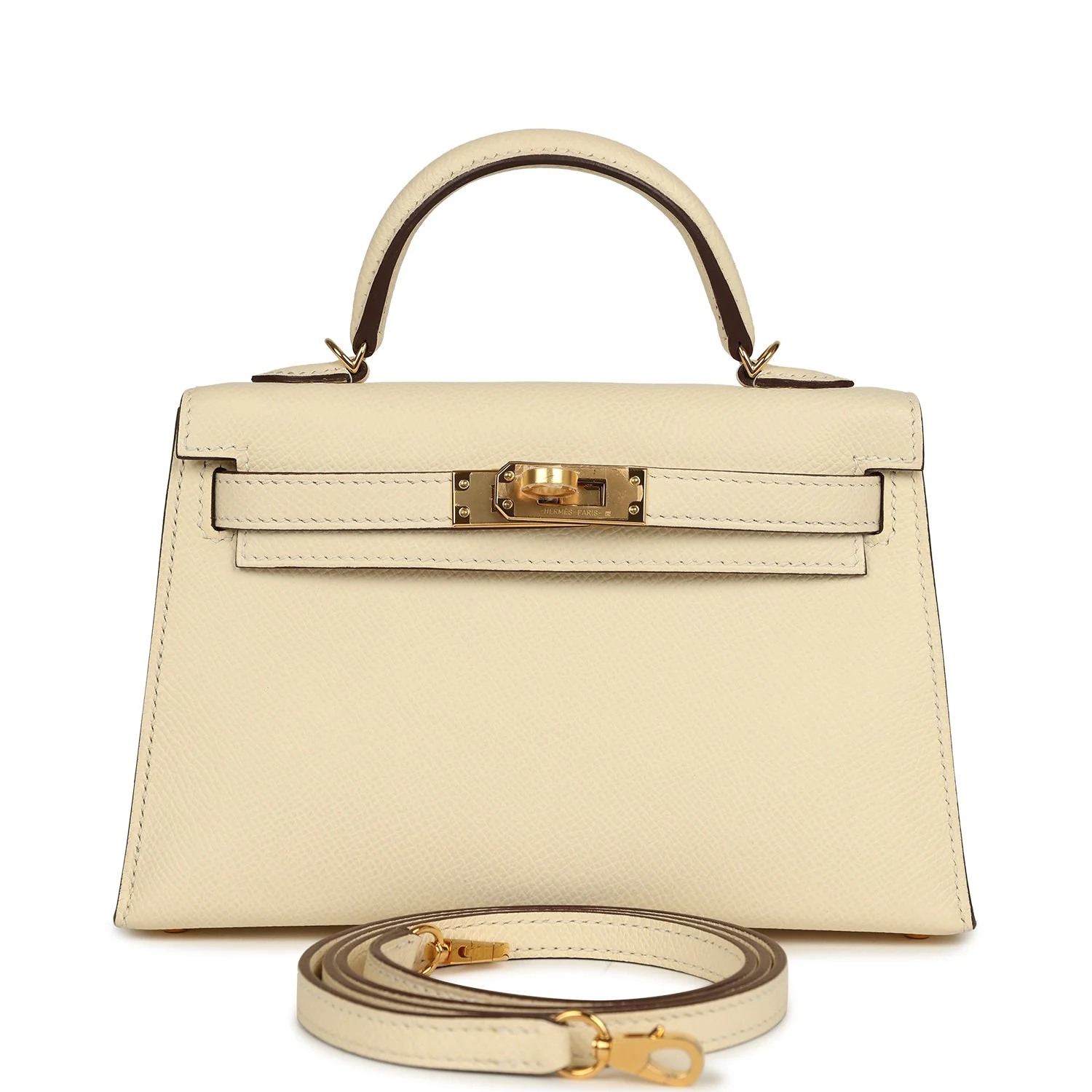 Hermes Kelly Sellier 20 Nata Epsom Gold Hardware