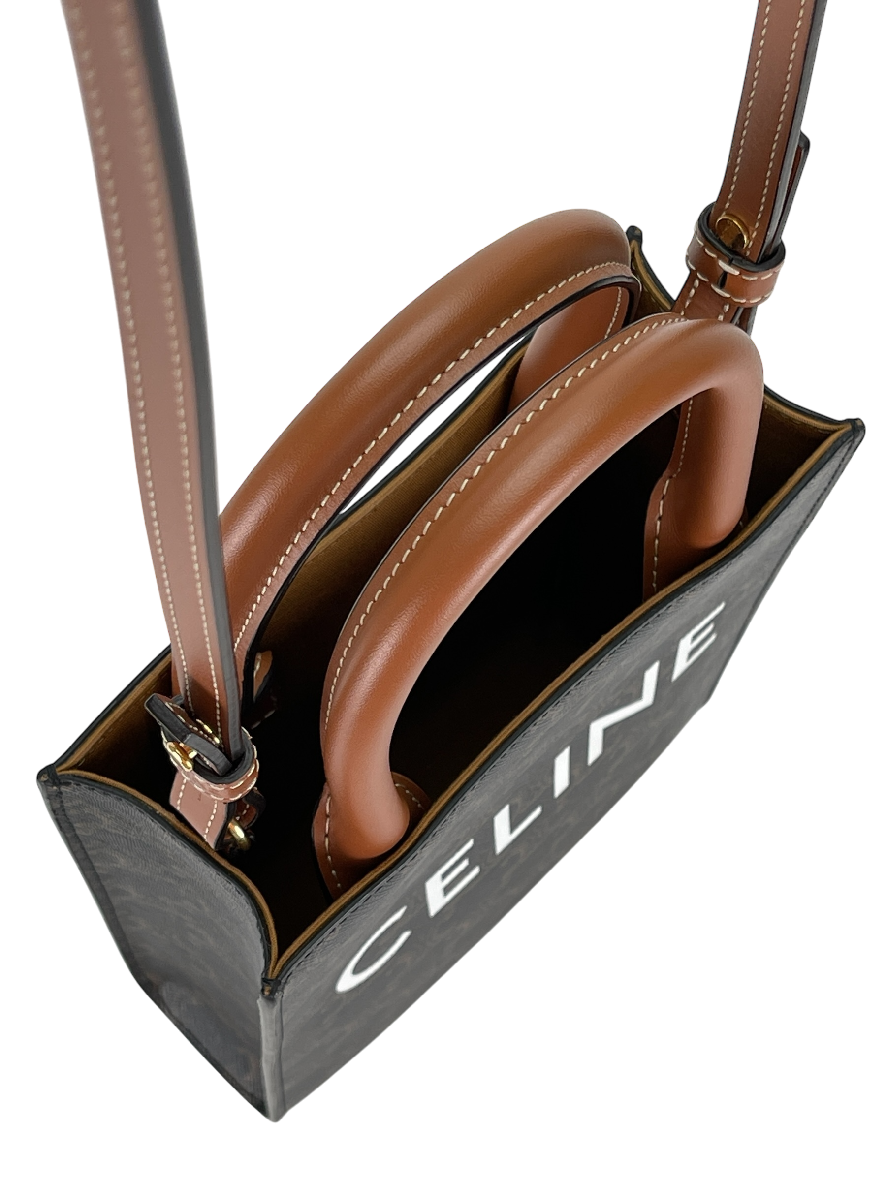 CELINE - Mini Vertical Cabas Triomphe Shoulder Bag