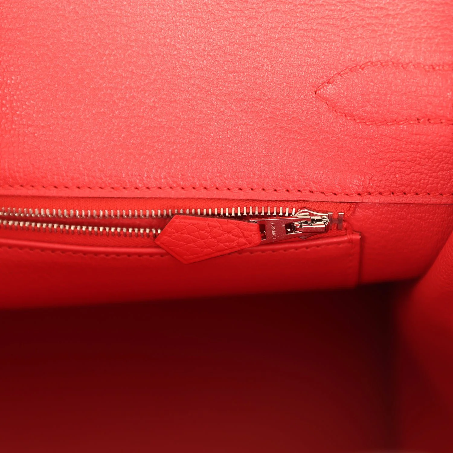 Hermes Birkin 35 Rouge Tomate Togo Palladium Hardware