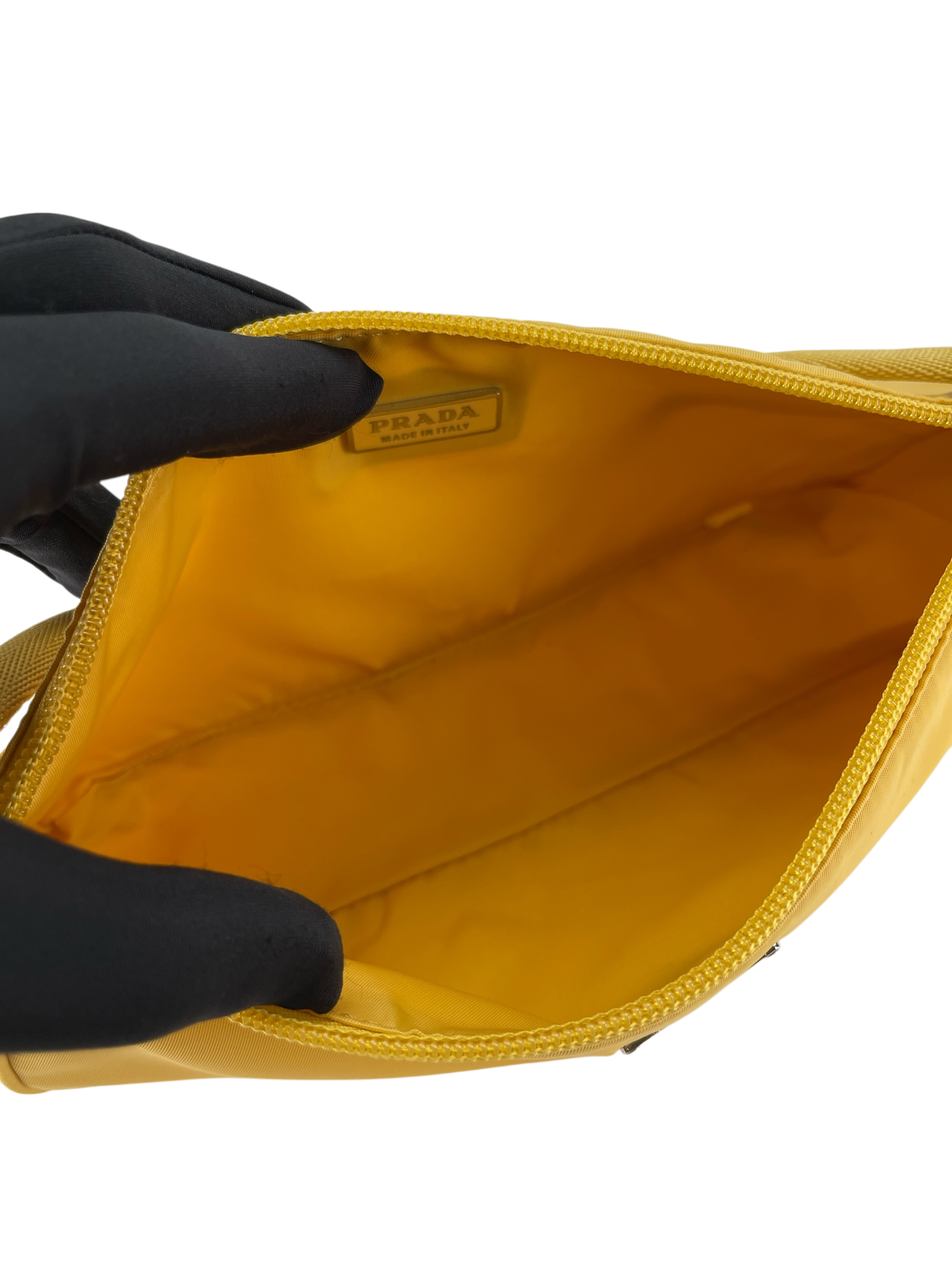 PRADA -  Re-Nylon Cedro Mini bag Yellow