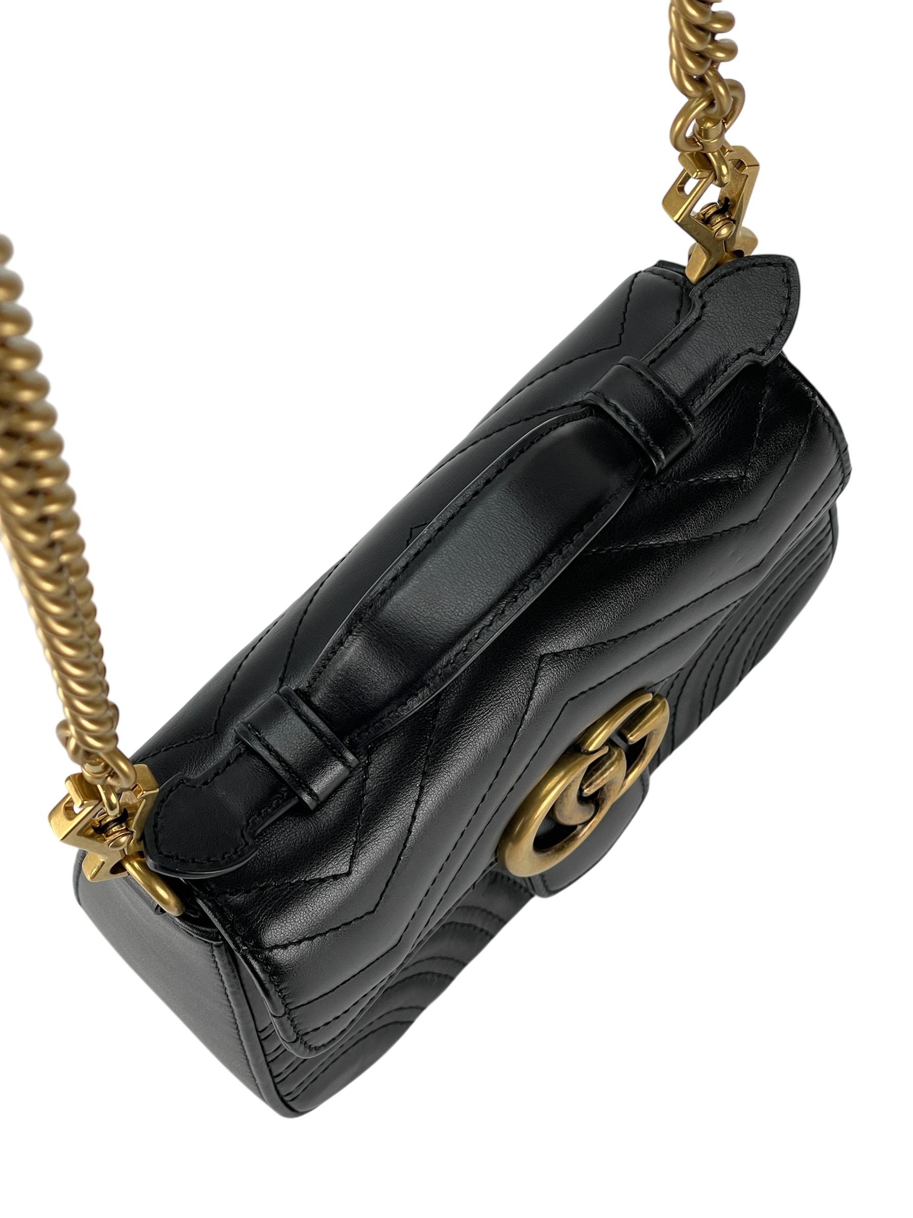 GUCCI - GG Marmont Mini Top 2way Handbag