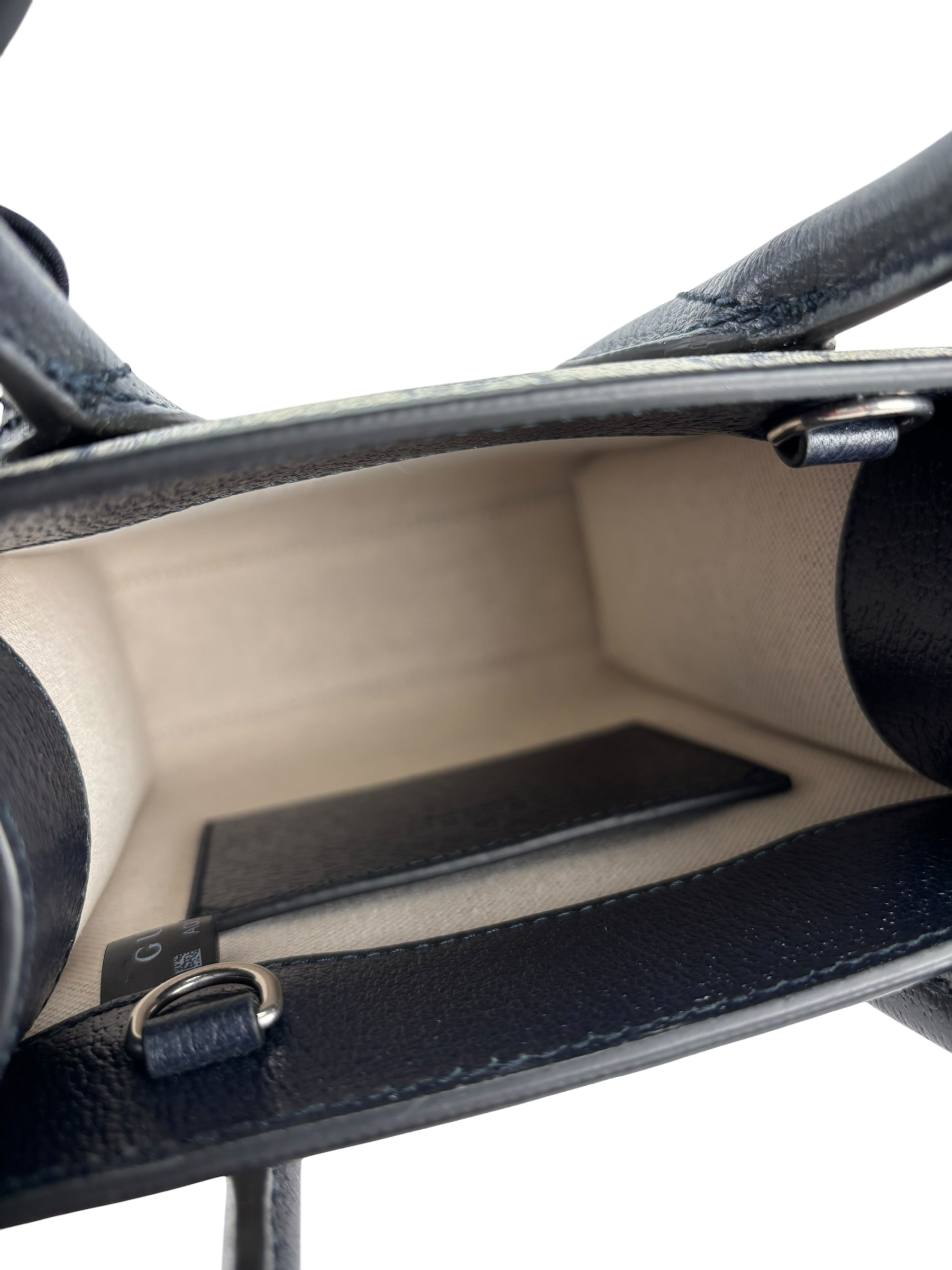 GUCCI - Mini GG Supreme Interlocking Tote Bag