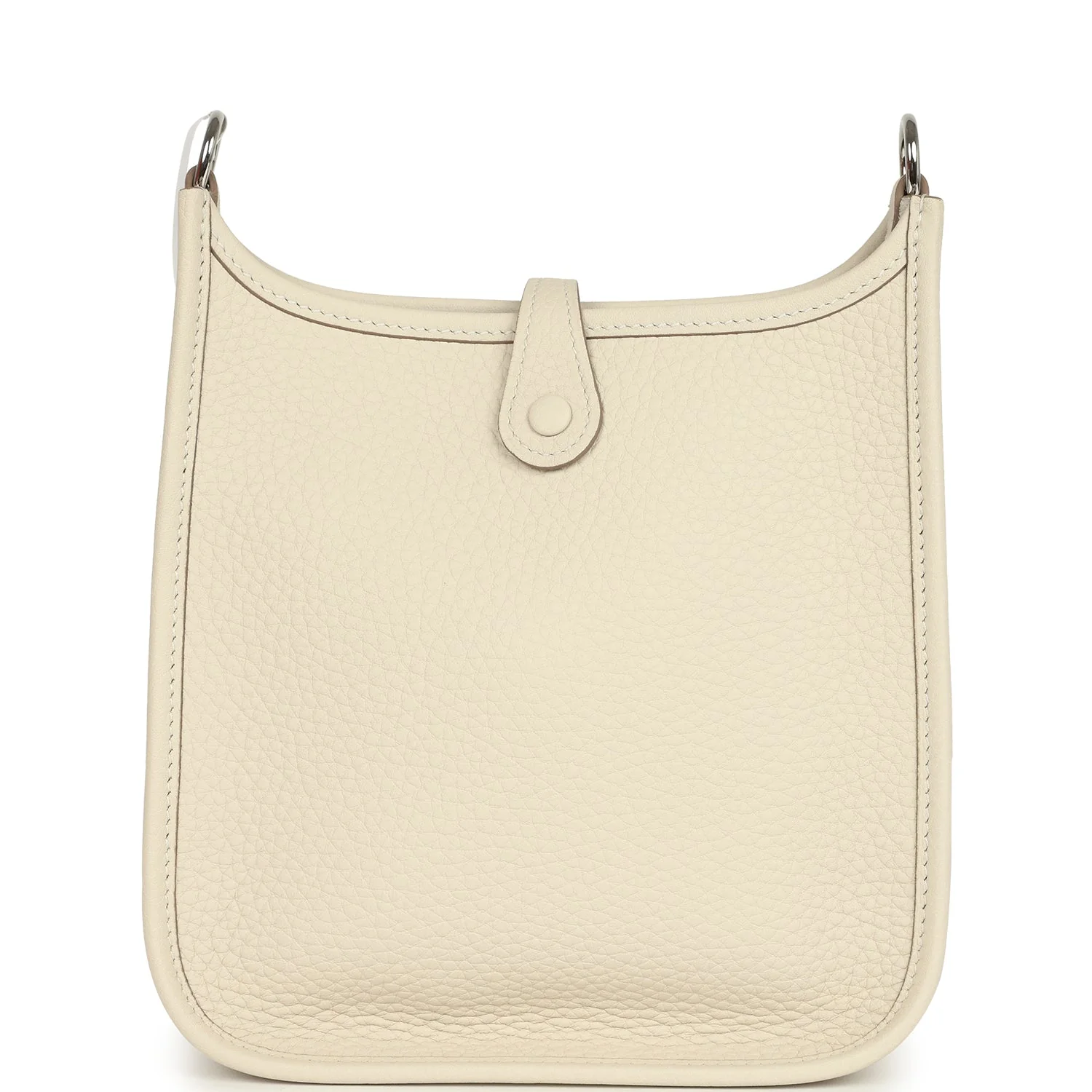 Hermes Evelyne TPM Craie Clemence Palladium Hardware