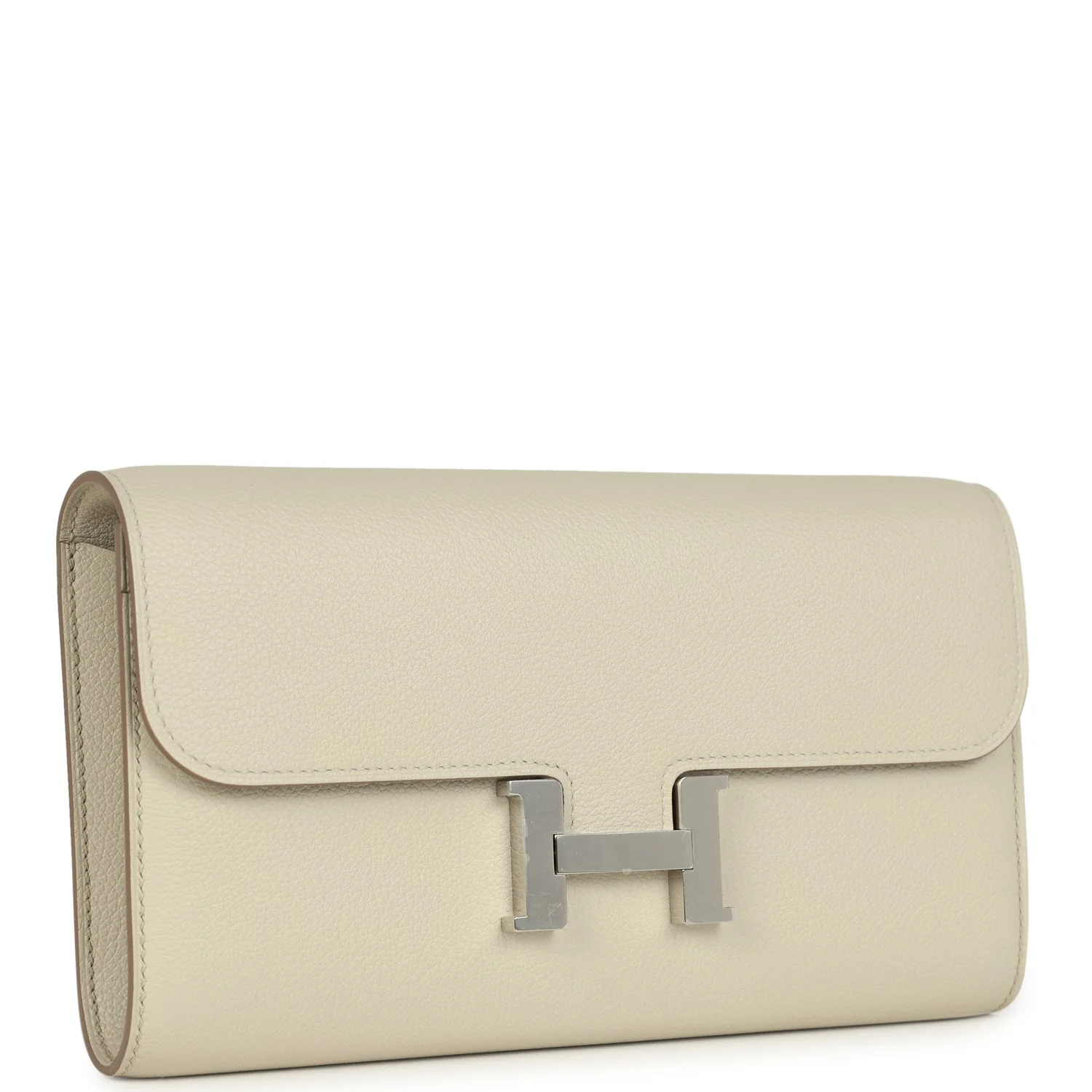 Hermes Constance To Go Wallet Beton Evercolor Palladium Hardware
