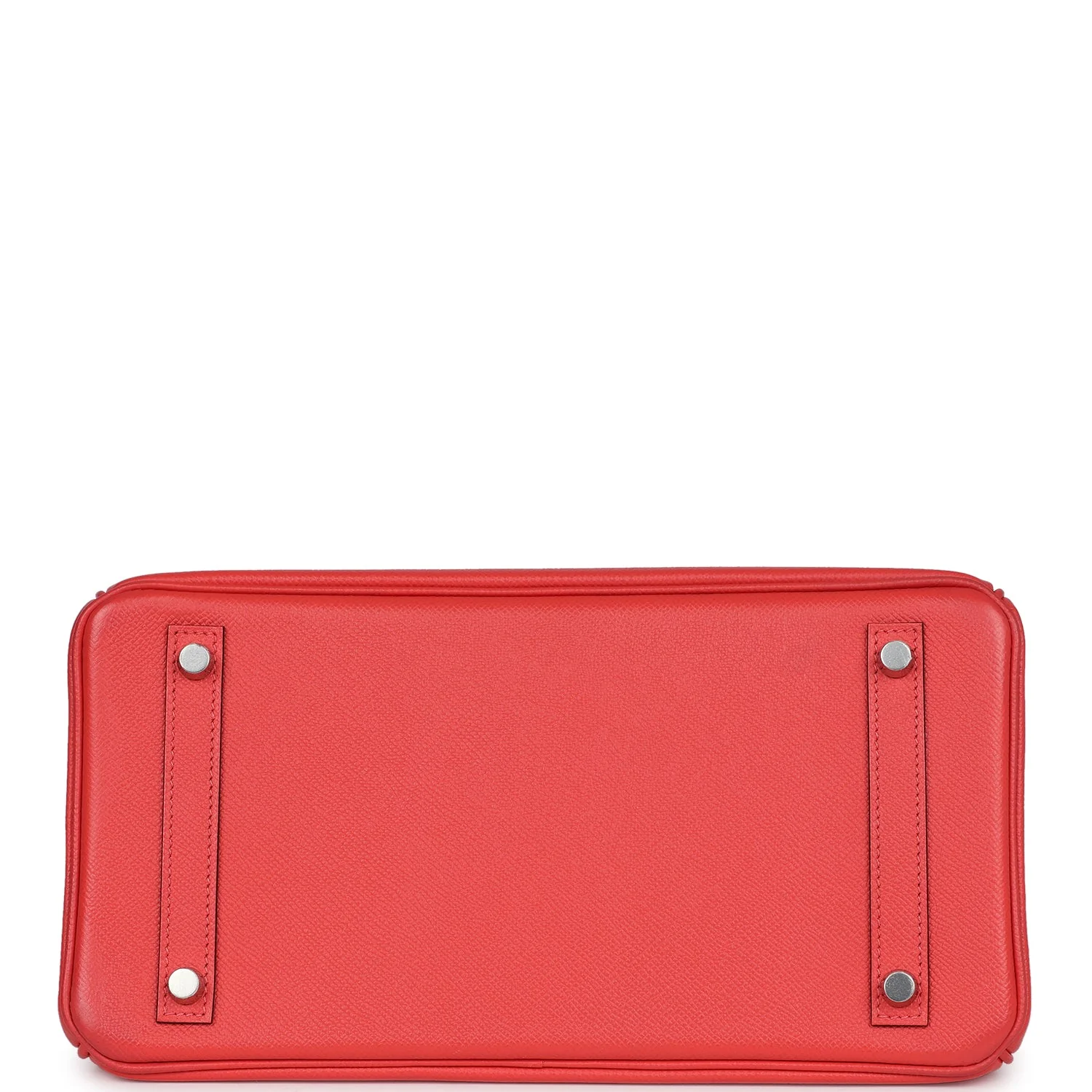 Pre-owned Hermes Birkin 30 Rose Jaipur Epsom Palladium Hardware