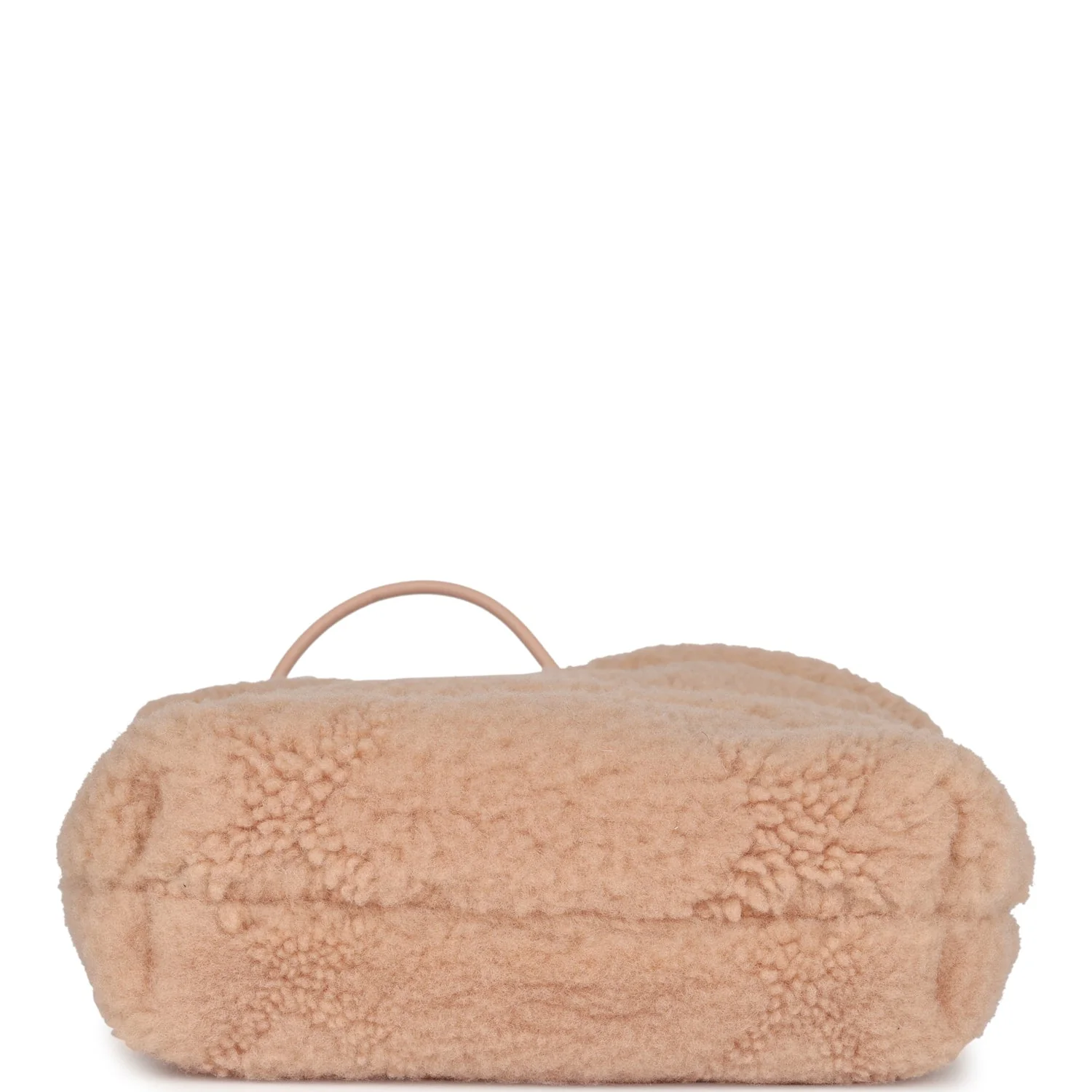 Chanel Mini 22 Bag Light Pink Shearling Gold Hardware