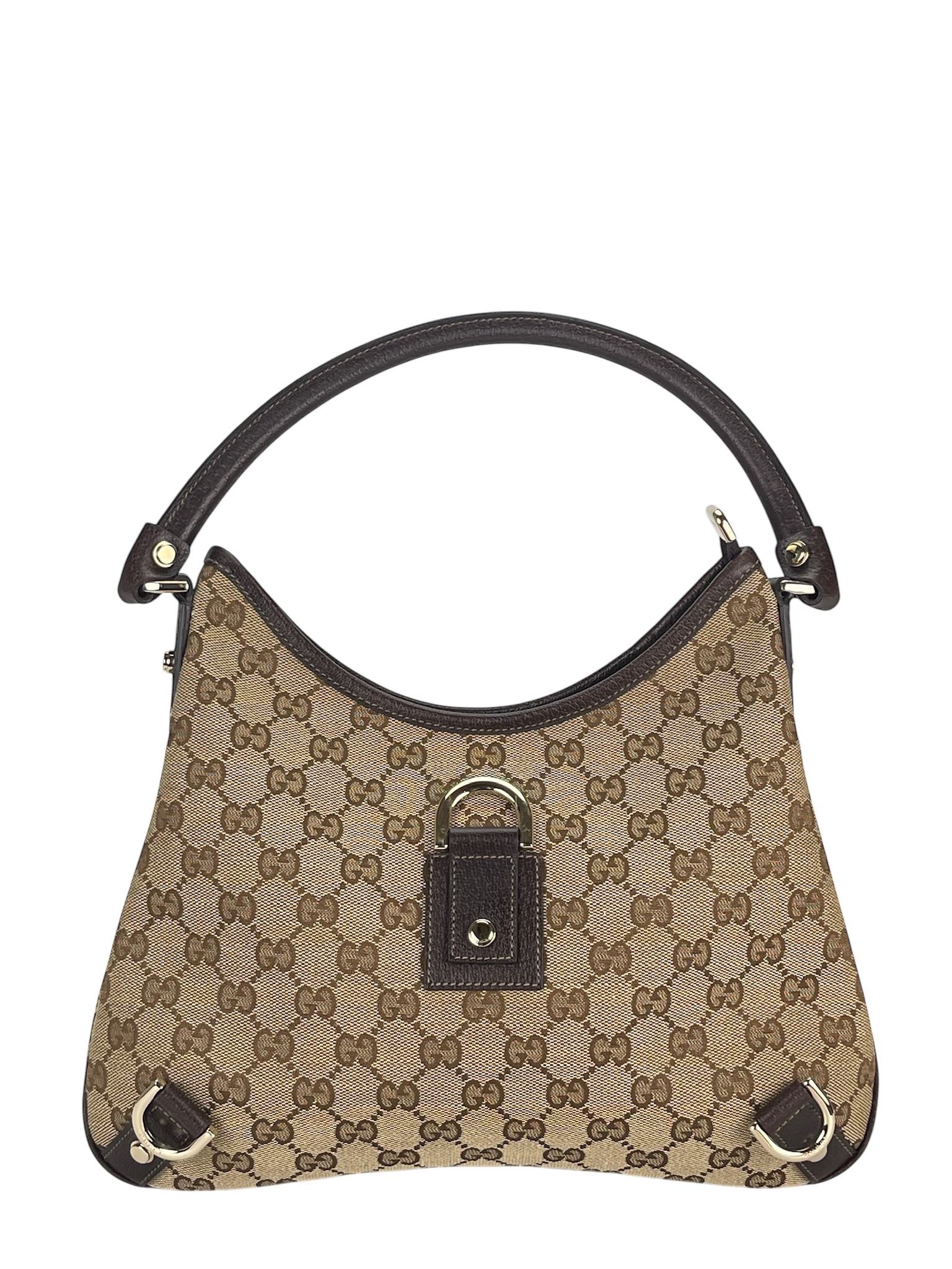 GUCCI - Beige Ophidia Abbey Guccissima Semi Shoulder Bag