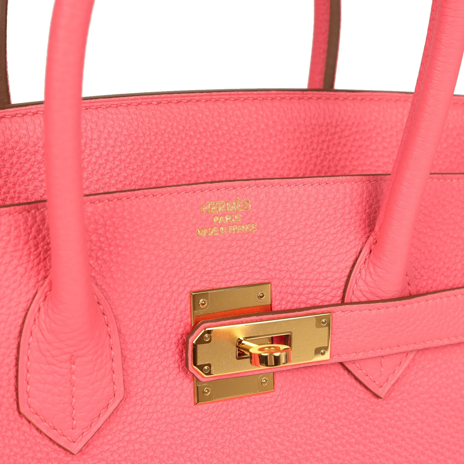 Hermes Birkin 35 Rose Lipstick Togo Gold Hardware