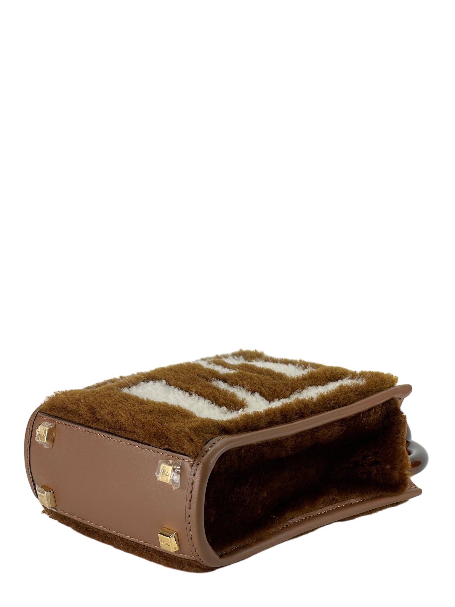 FENDI - Sunshine Logo Fur Mini Tote Bag