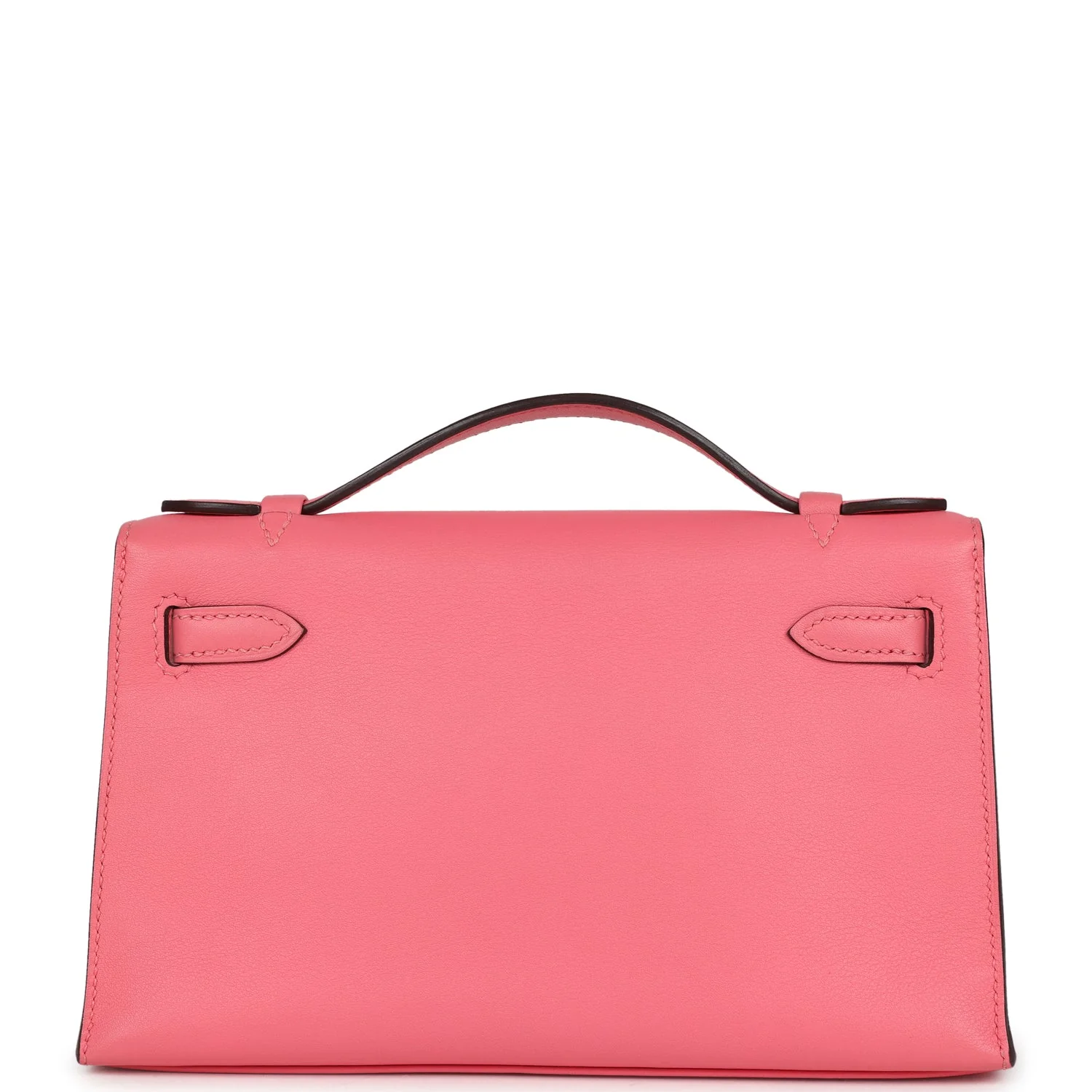 Hermes Kelly Pochette Rose Azalee Swift Gold Hardware