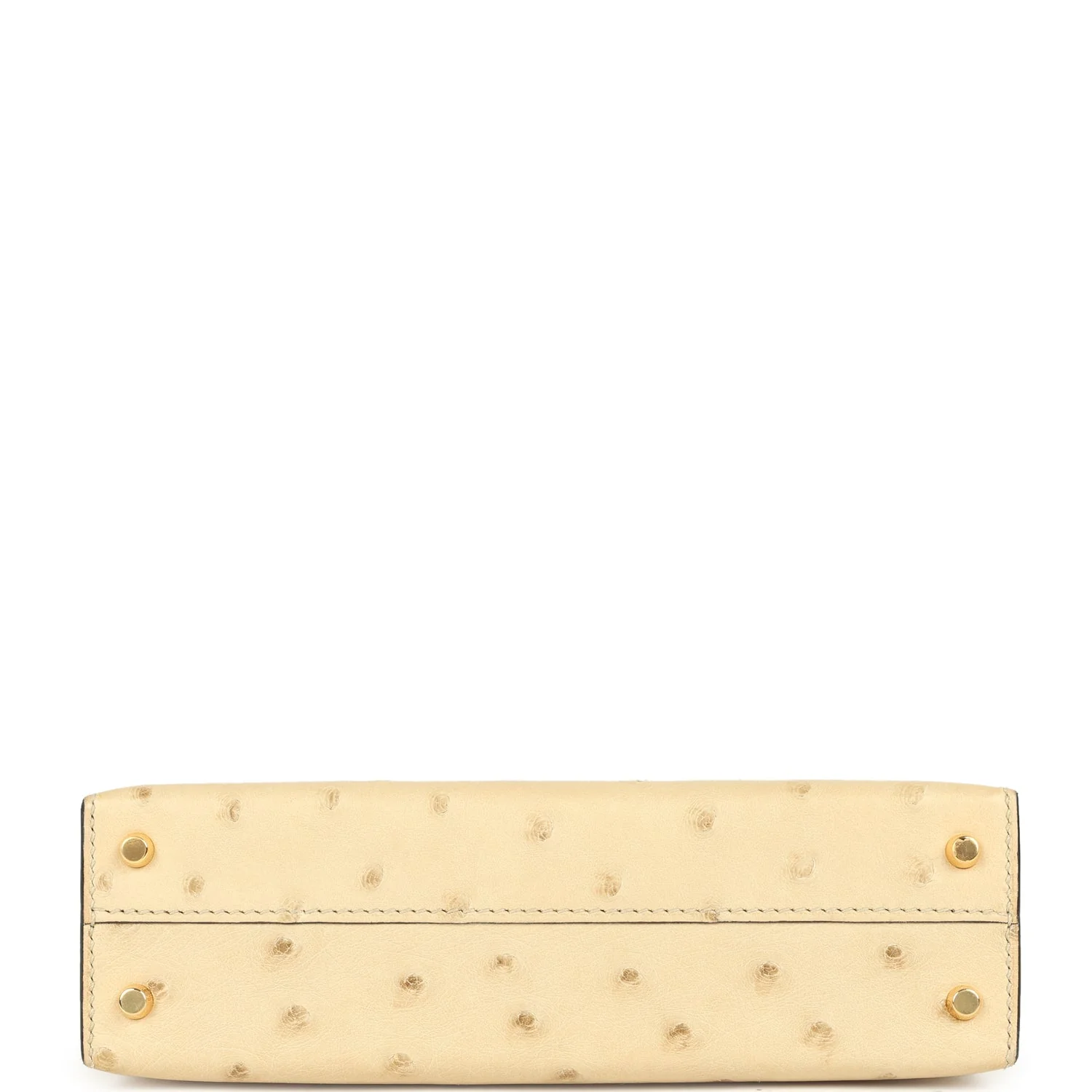 Hermes Kelly Sellier 20 Parchemin Ostrich Gold Hardware