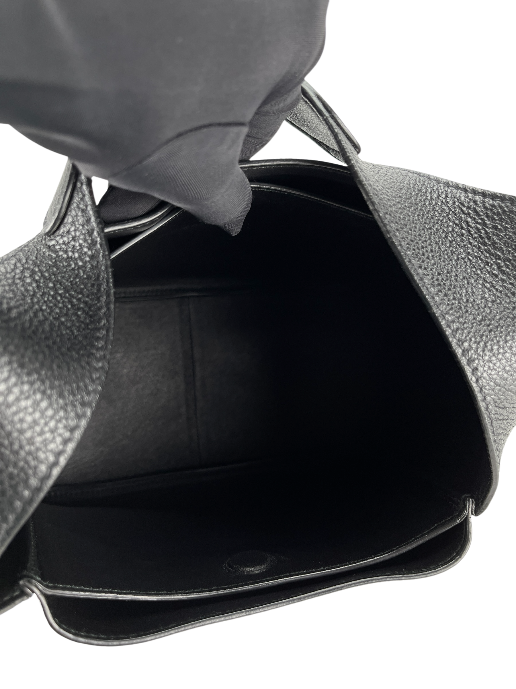 PRADA - Black Mini leather tote Shopping Bag