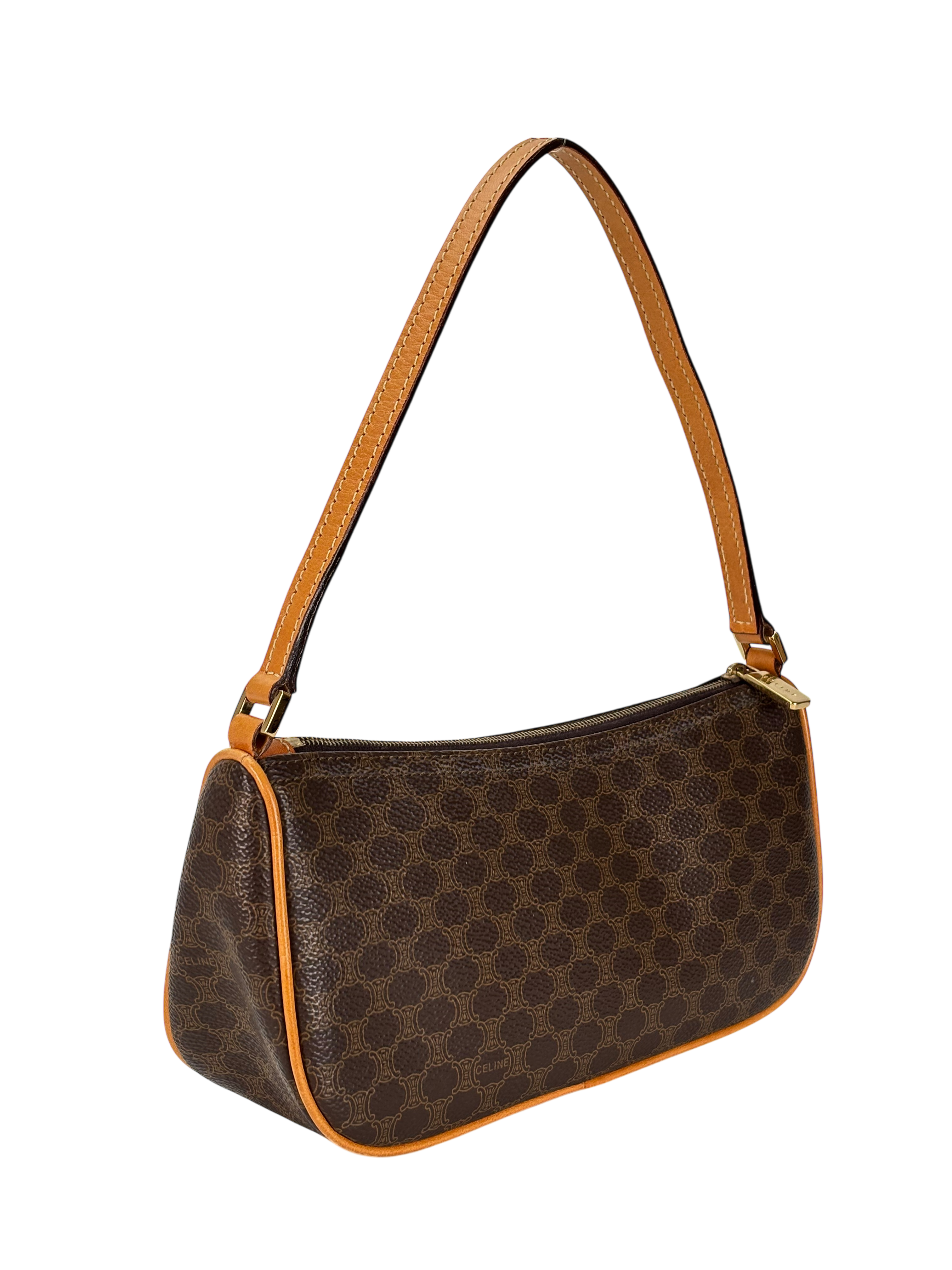 CELINE - Monogram PVC Macadam Hobo Bag