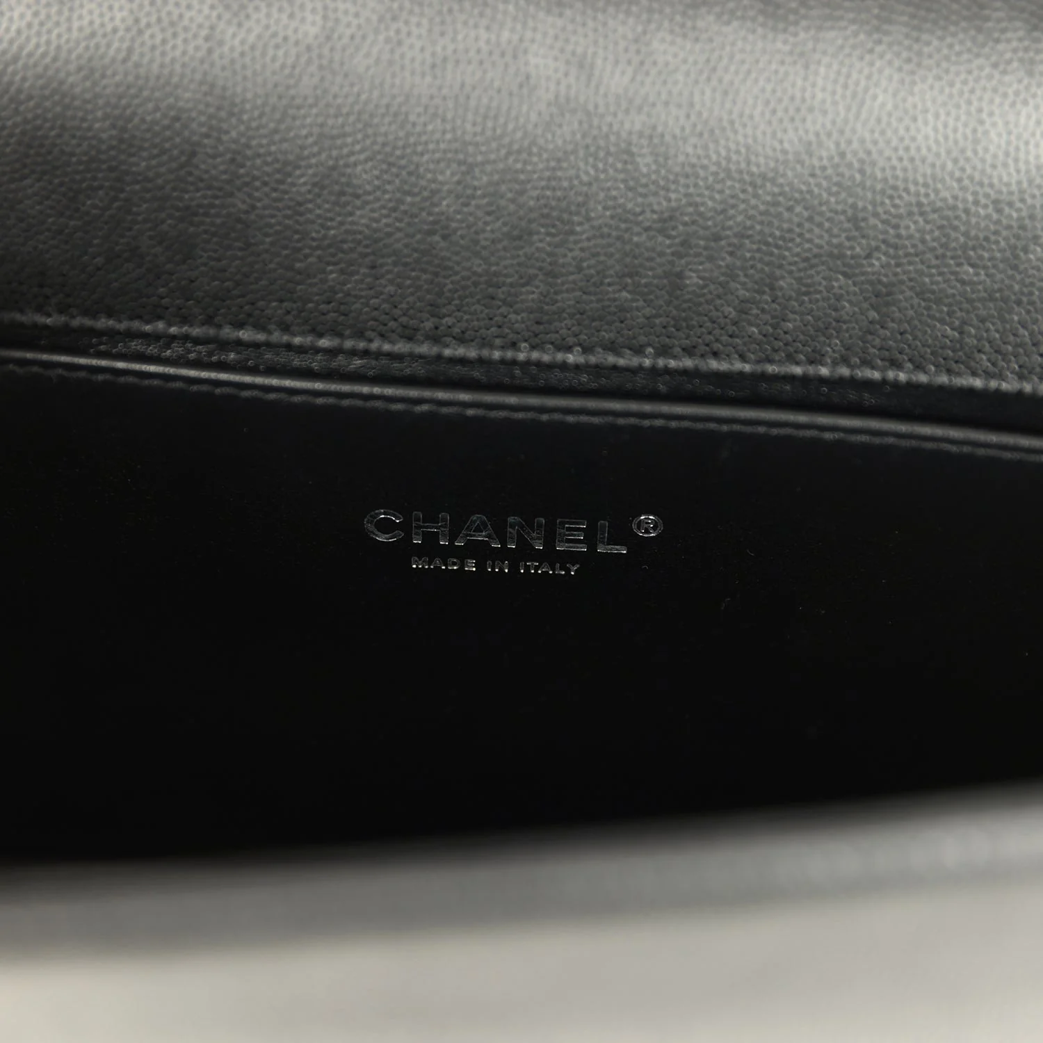 Chanel Medium Boy Bag Black Caviar Aged Ruthenium Hardware