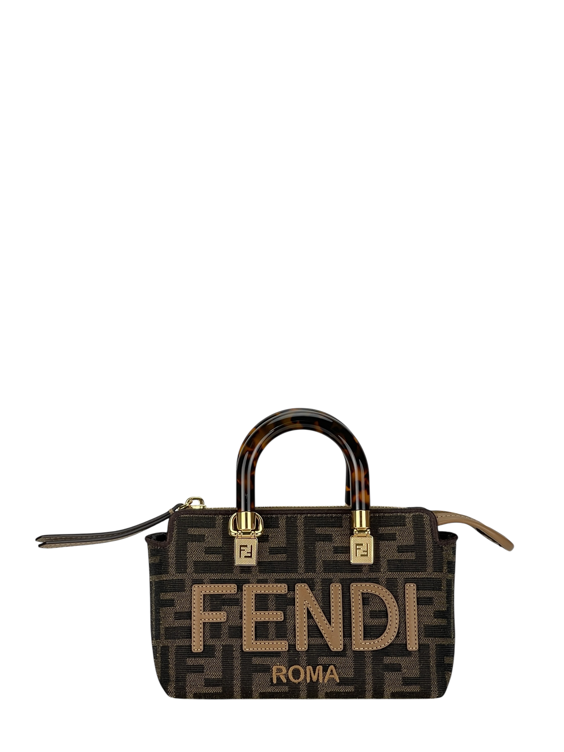 FENDI - Zucca Brown By the way 2way Boston Bag Mini