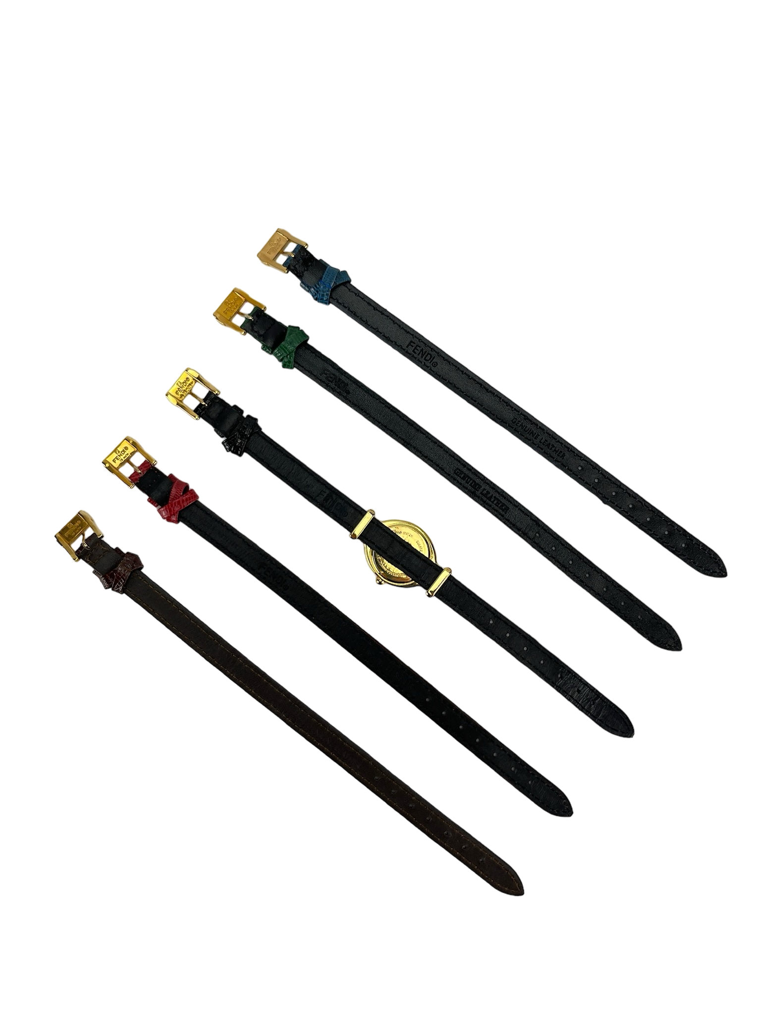 FENDI - Chameleon Interchangeable Strap Watch ( 5 Color )