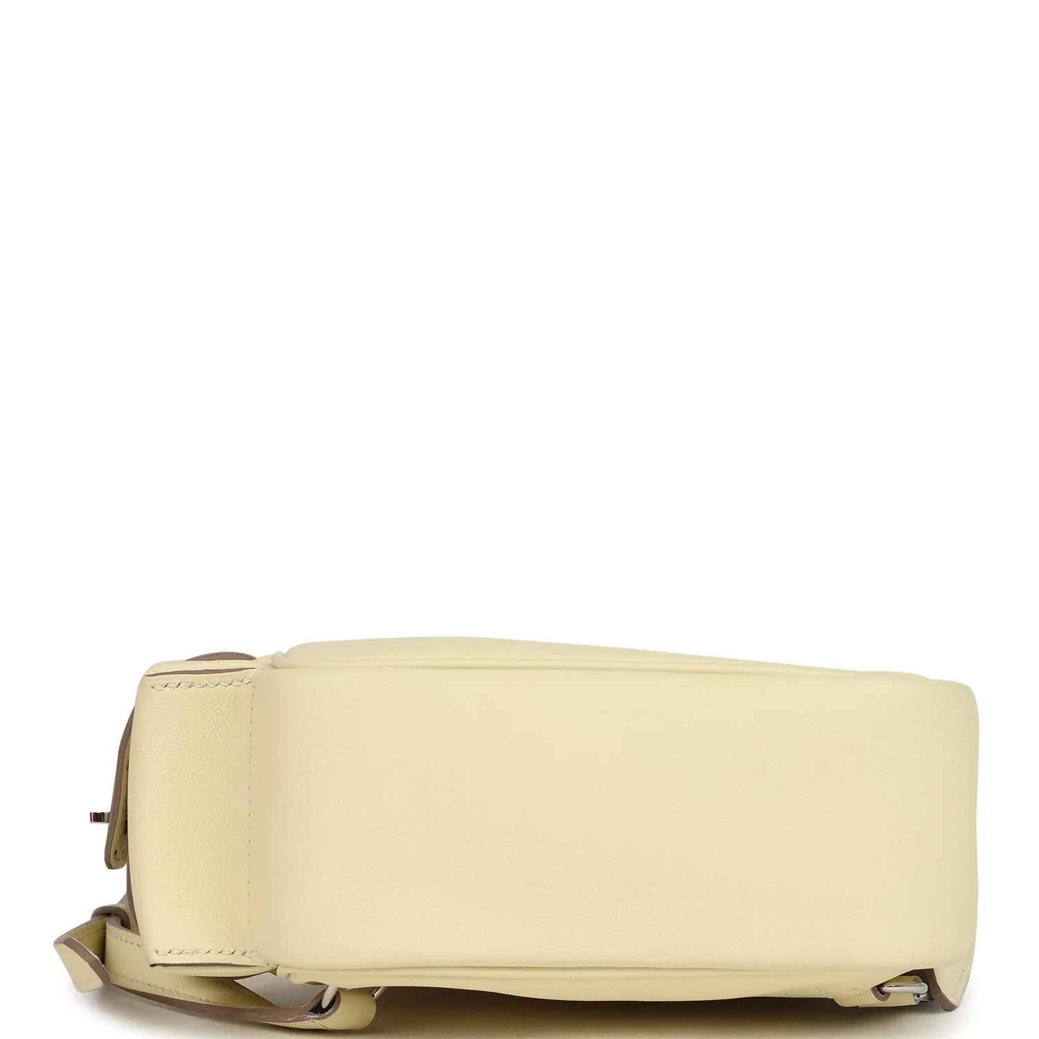 Hermes Mini Kelly Jump Backpack Jaune Milton Swift Palladium Hardware