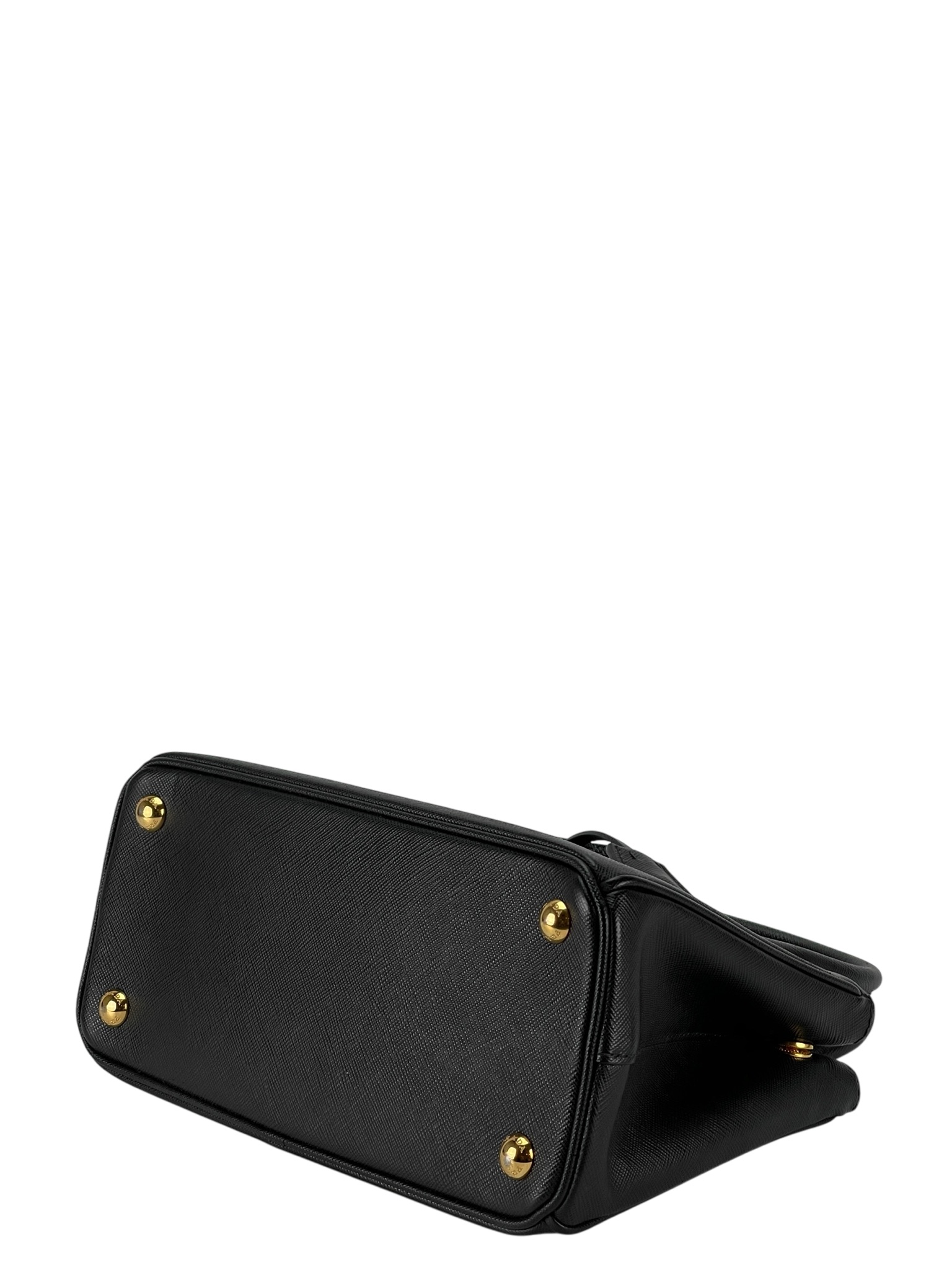 PRADA - Black Galleria Small Saffiano Leather Handbag