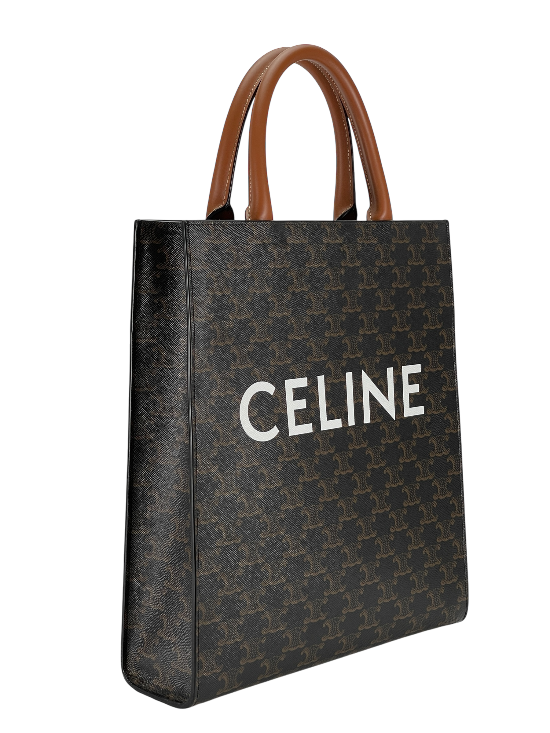 CELINE - Small Vertical Cabas Triomphe Shoulder Bag