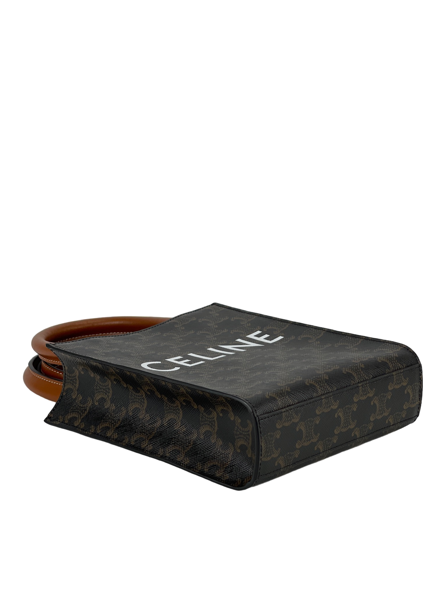 CELINE - Vertical Canvas Mini Tote Bag