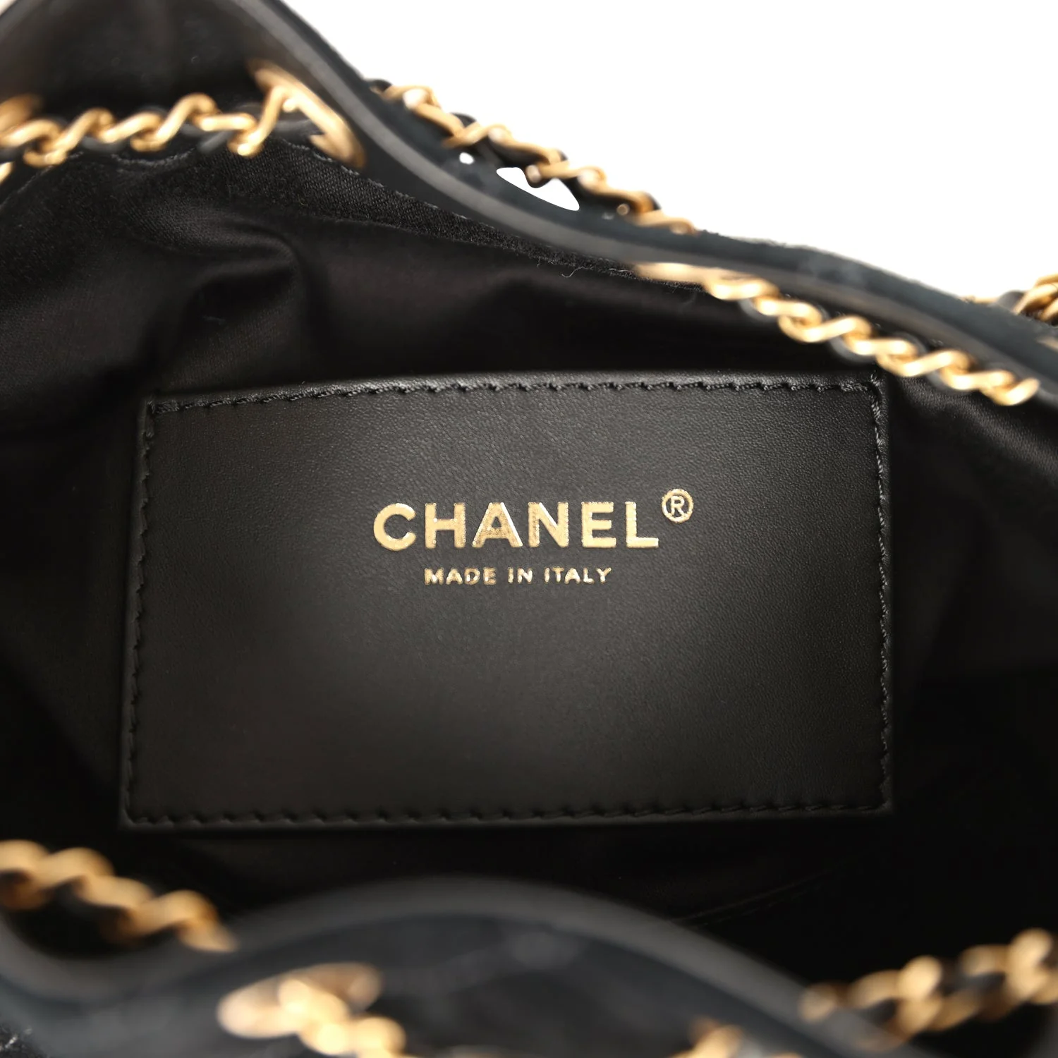 Chanel Mini 25 Hobo Bag Black Suede Antique Gold Hardware