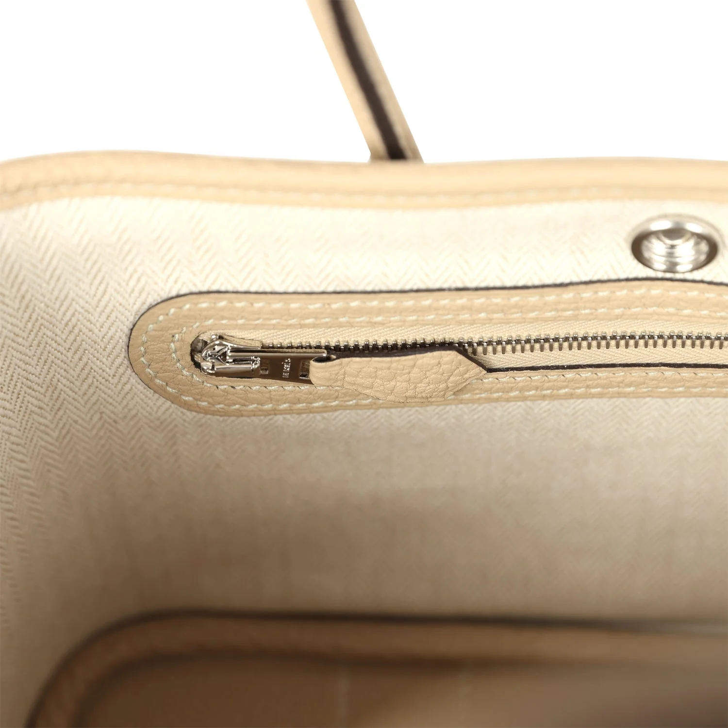 Hermes Garden Party Neo 23 Trench Negonda Palladium Hardware