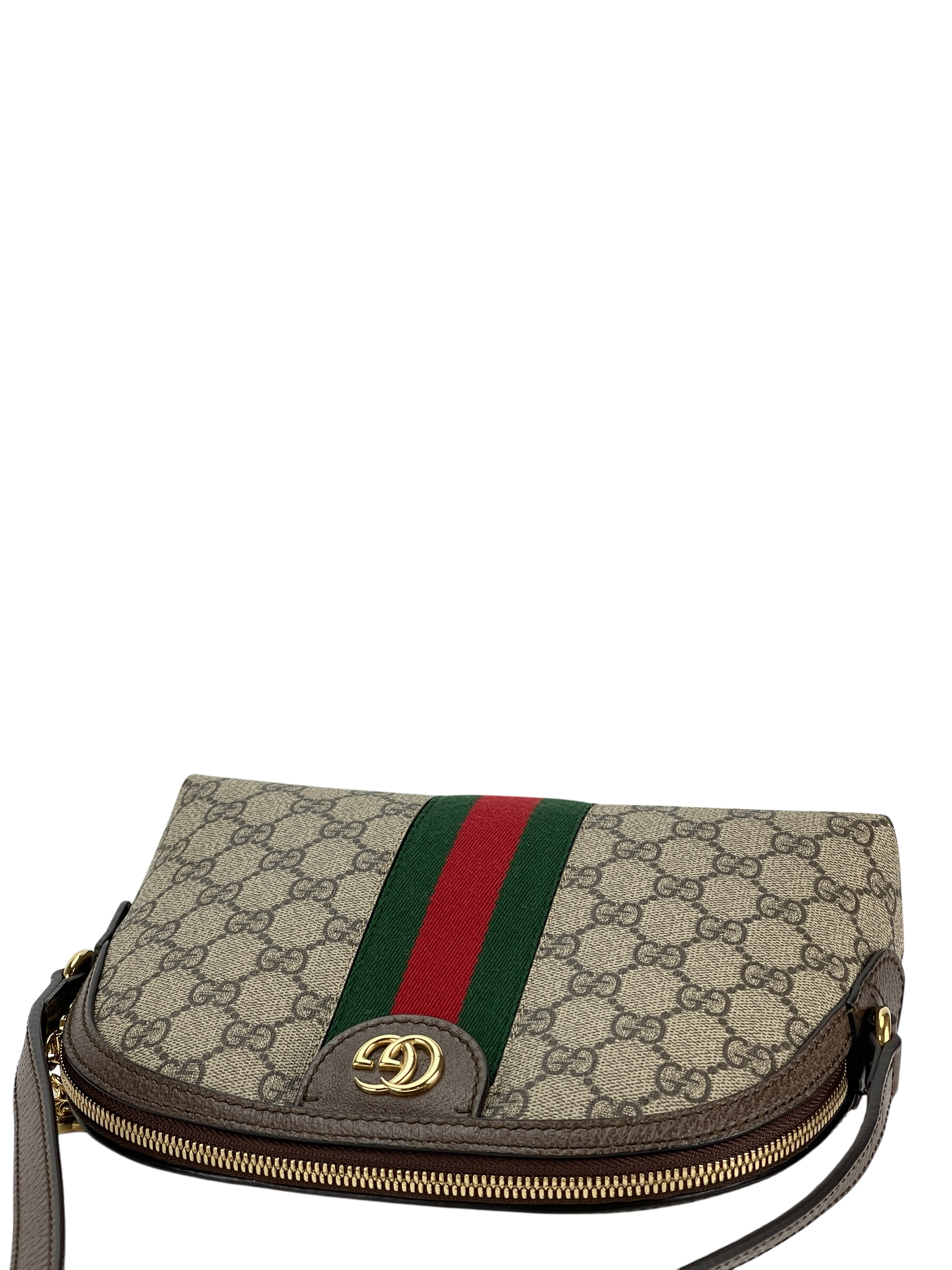 GUCCI - GG supreme Canvas Ophidia small shoulder bag