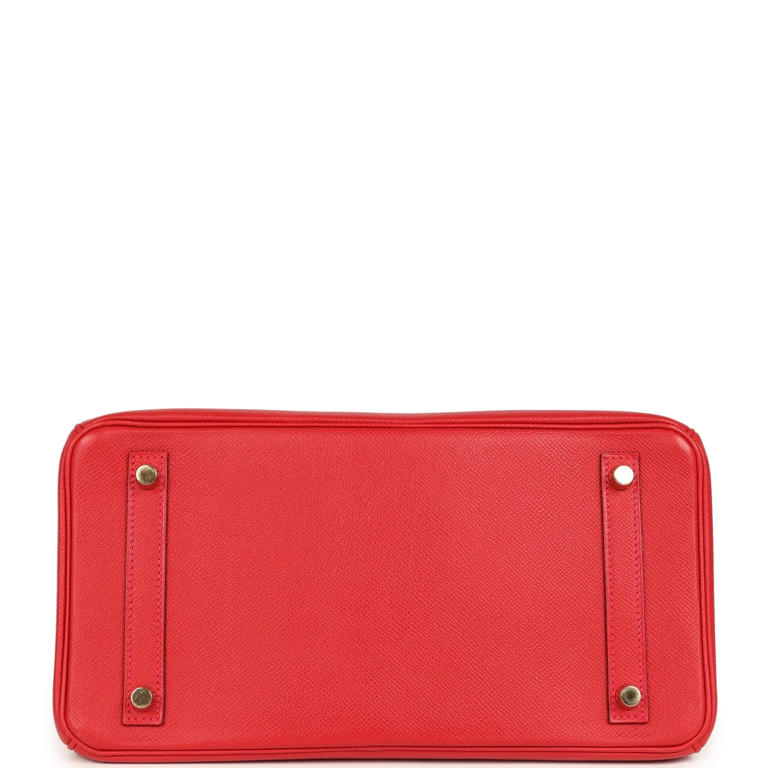 Pre-owned Hermes Birkin 30 Rouge Casaque Epsom Gold Hardware