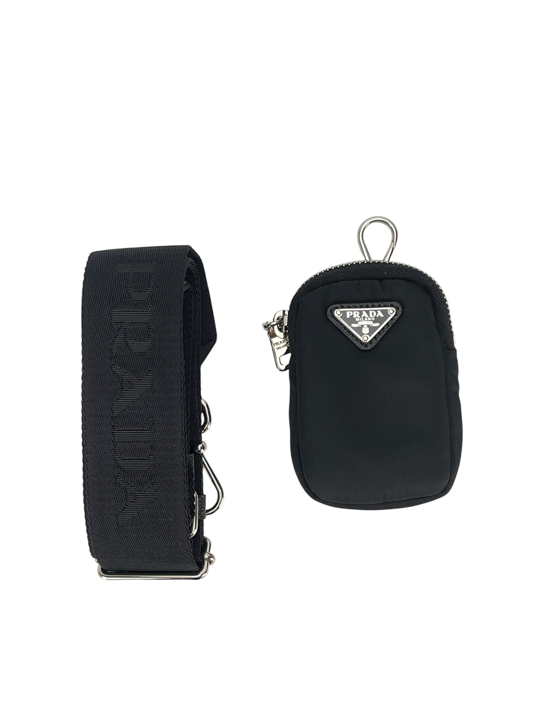 PRADA - Black Re-Edition 2005 Re-Nylon bag 3 in1