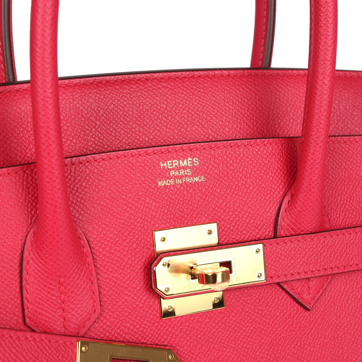 Hermes Birkin 35 Rose Extreme Epsom Gold Hardware