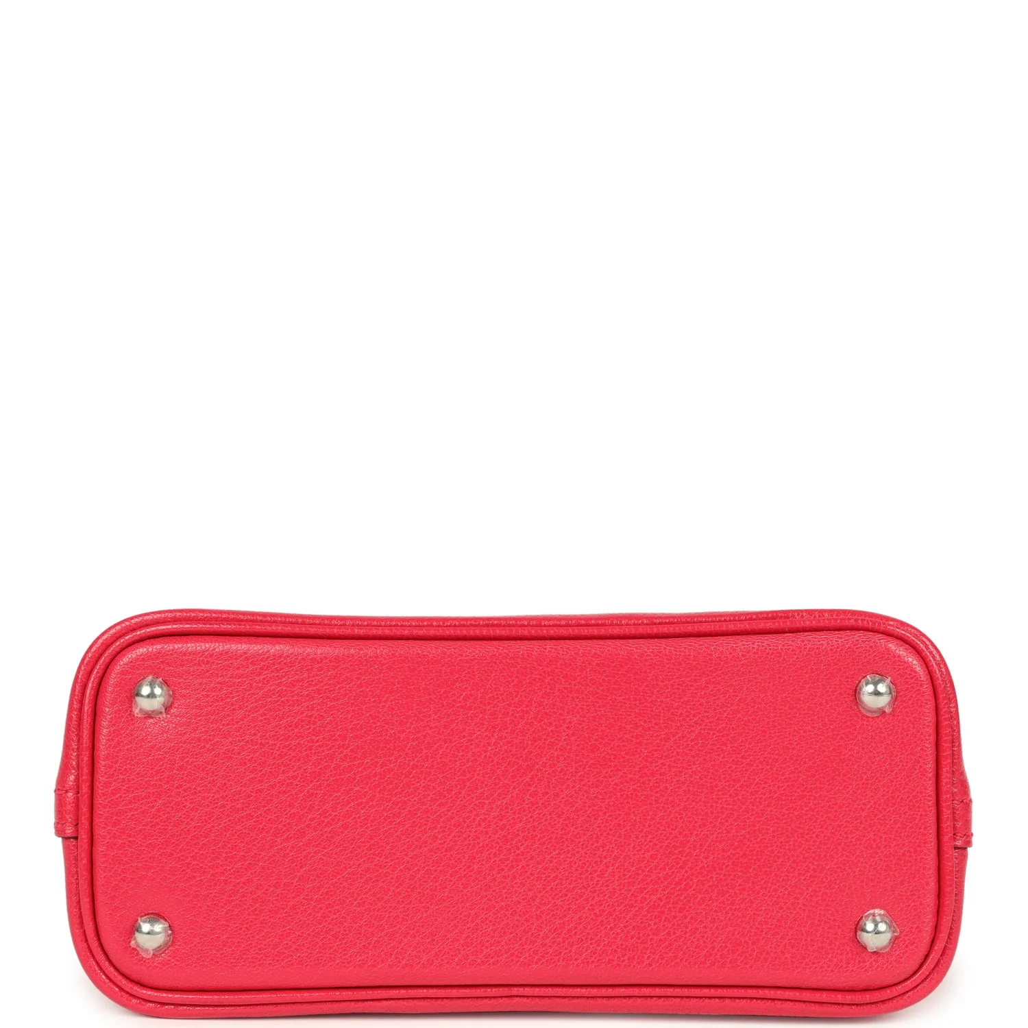 Hermes Mini 1923 Bolide Rose Extreme Chevre Chamkila Palladium Hardware