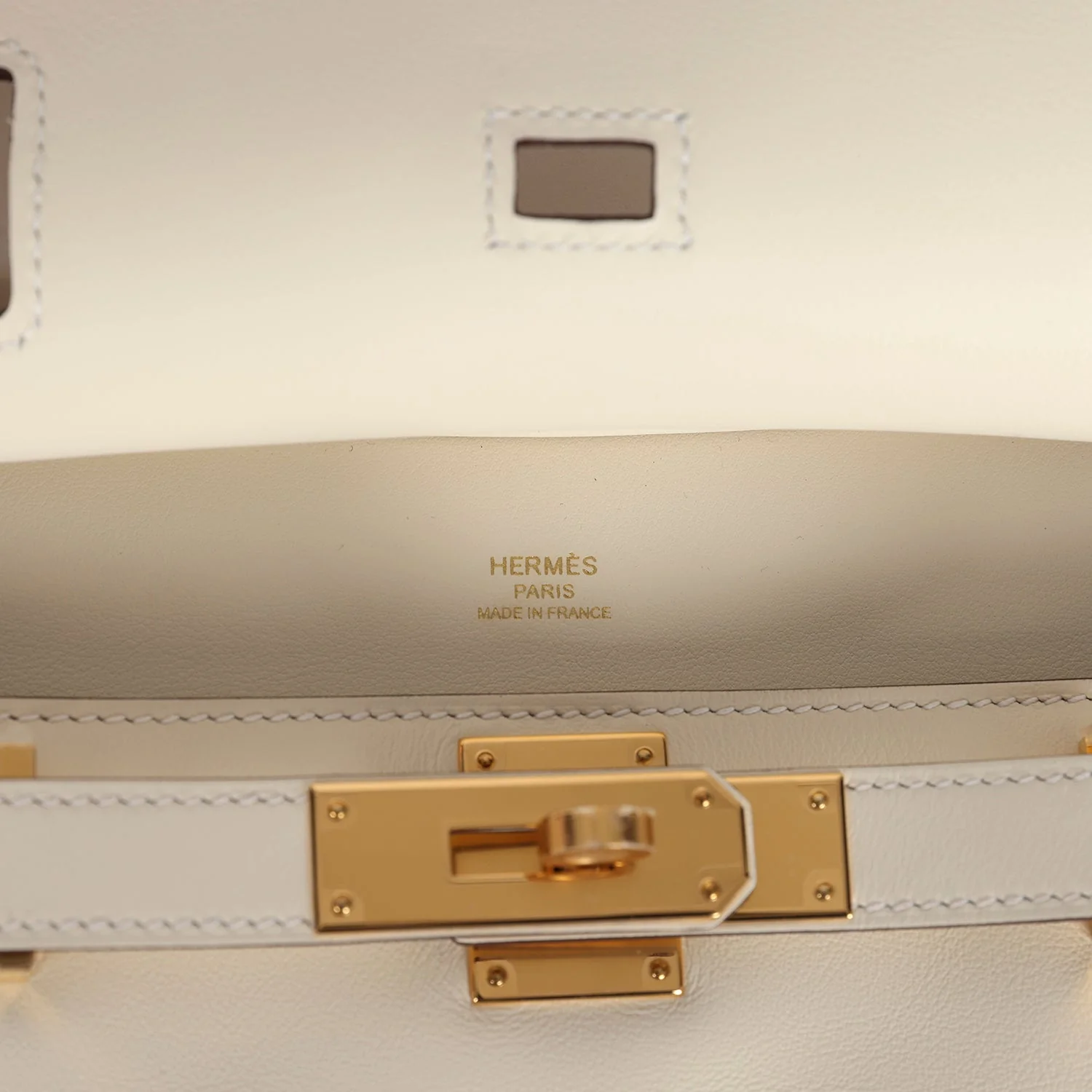 Hermes Mini Jypsiere Nata Swift Gold Hardware