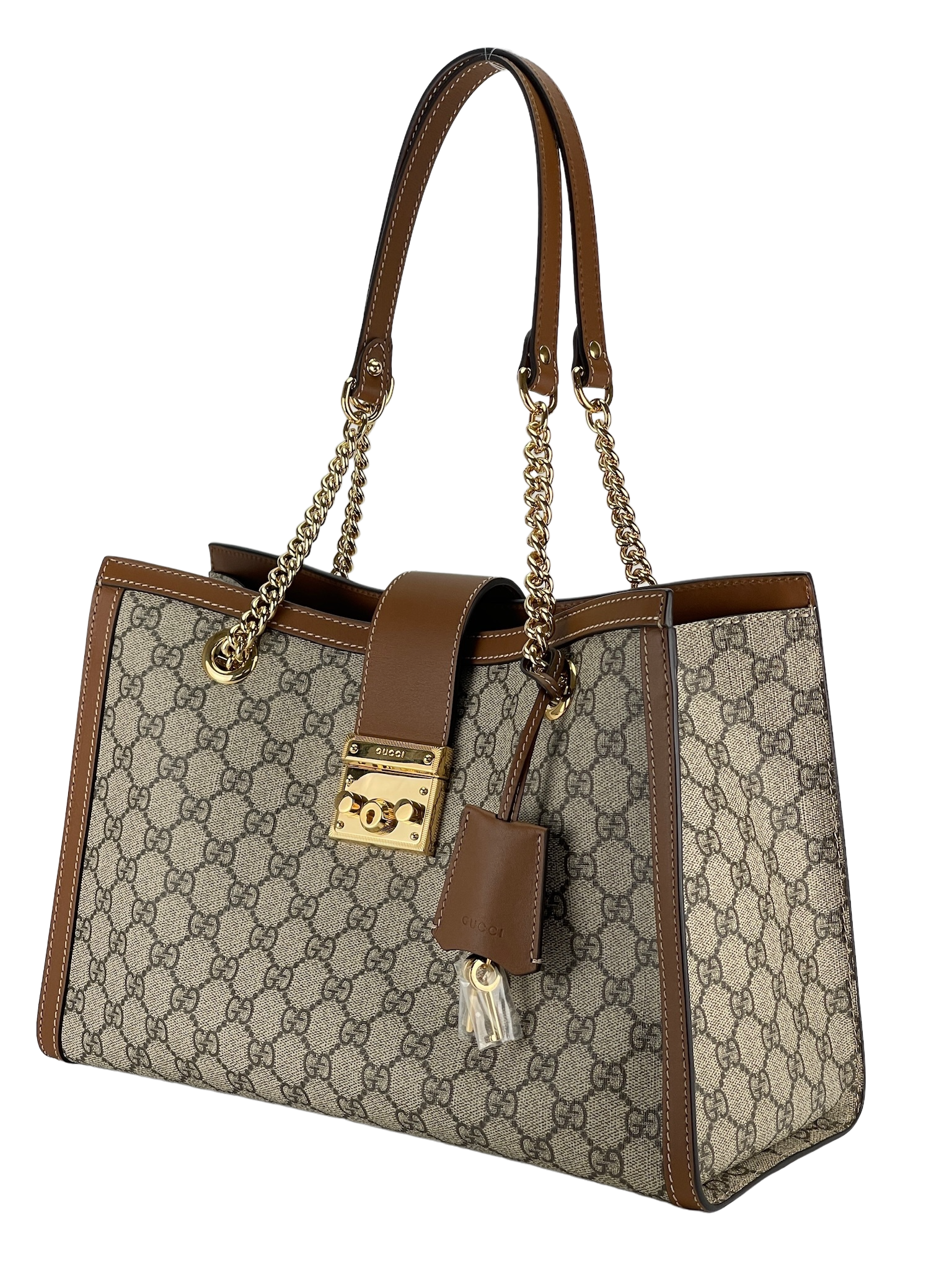 GUCCI - GG Padlock Chain Shoulder Bag