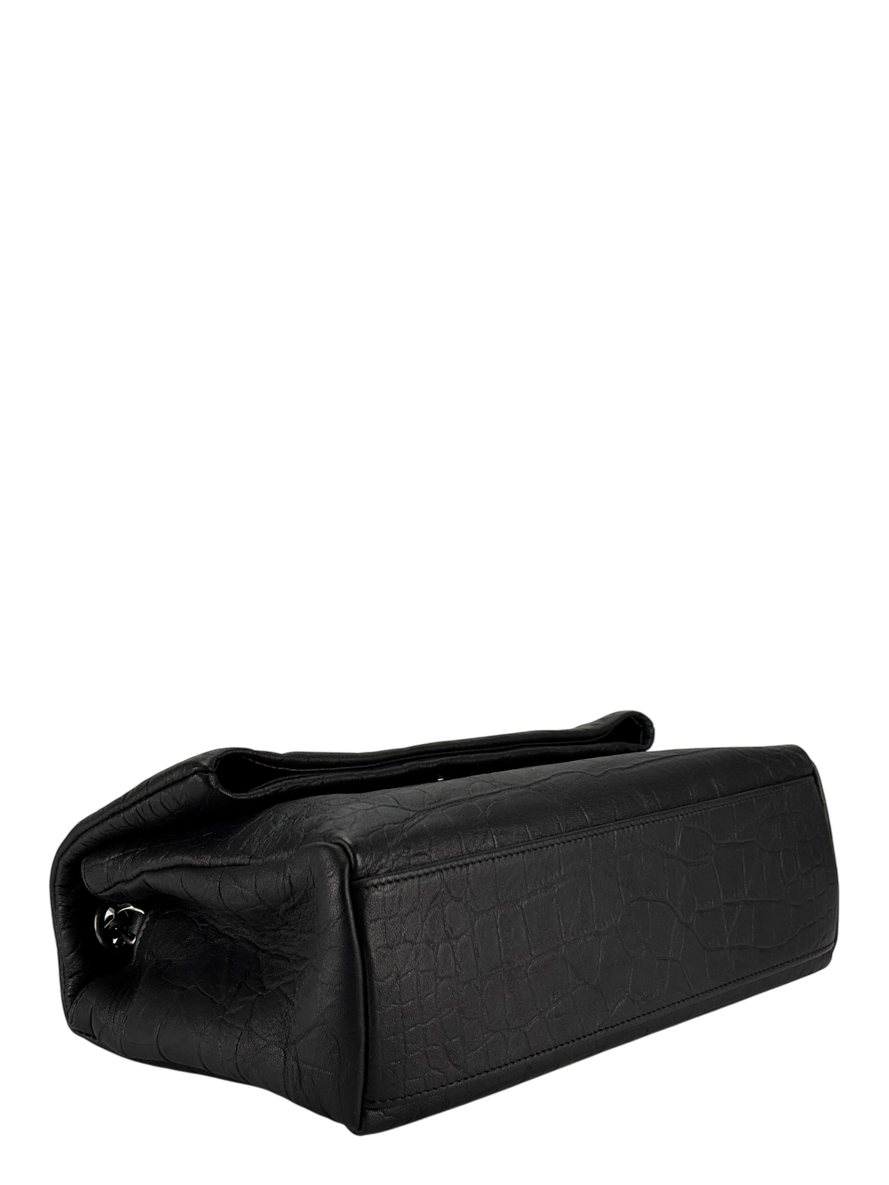 SAINT LAURENT - Black Monogram West Hollywood Shoulder Bag