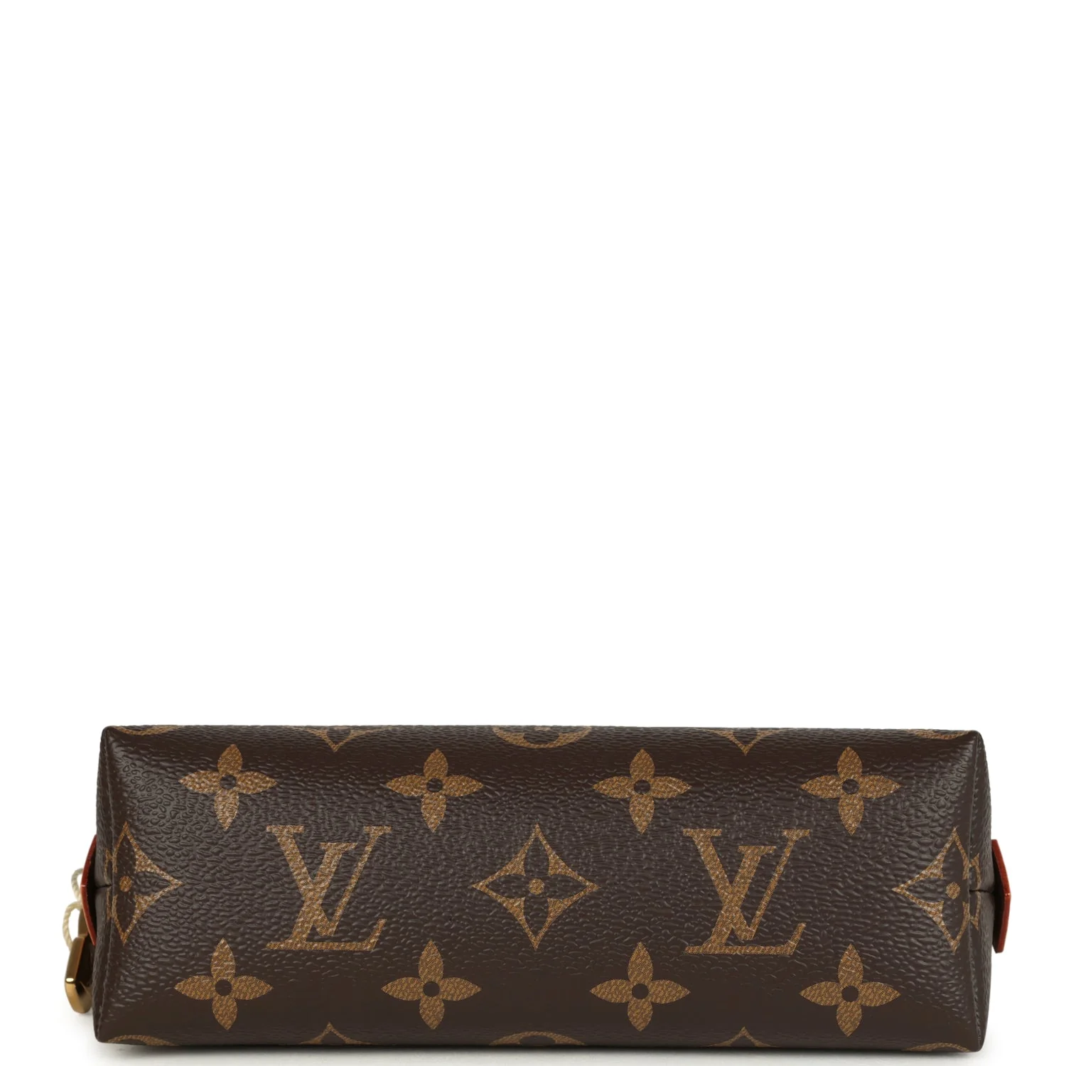 Louis Vuitton X Takashi Murakami Cherry Cosmetic Pouch Brown Monogram Gold Hardware