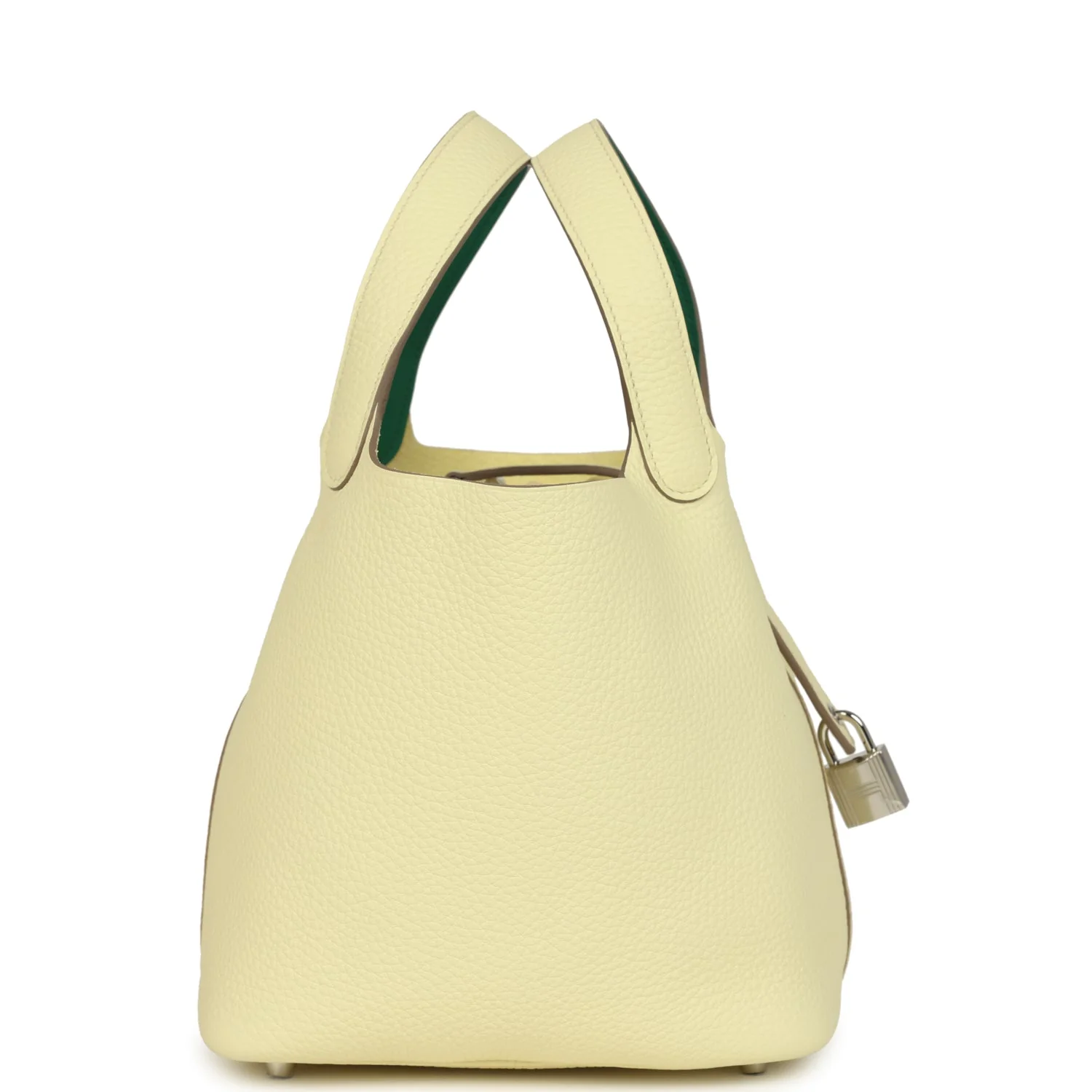 Hermes Picotin Lock Eclat 18 Jaune Milton Clemence and Vert Vertigo Swift Palladium Hardware