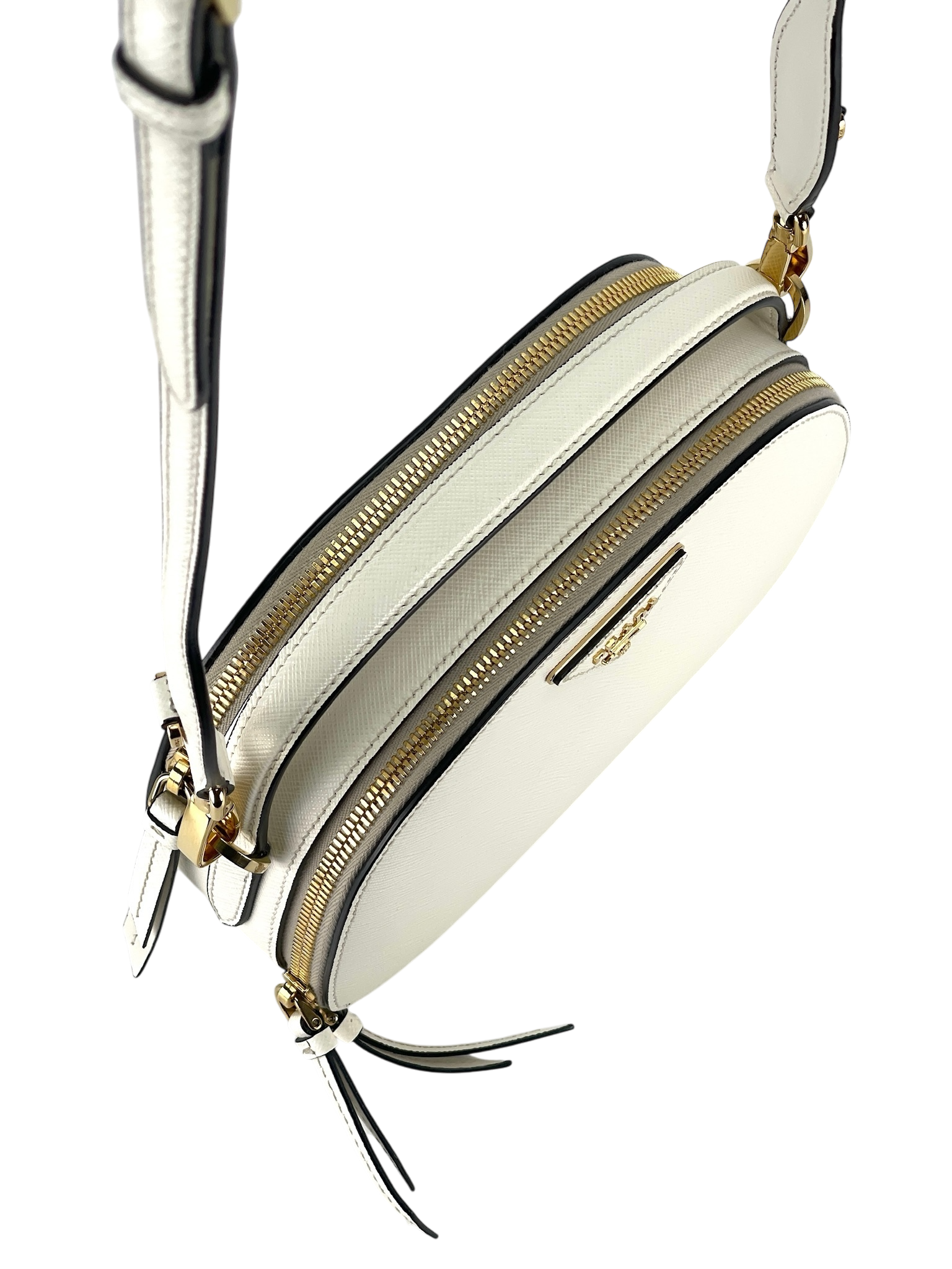 PRADA - Odette Crossbody Bag White