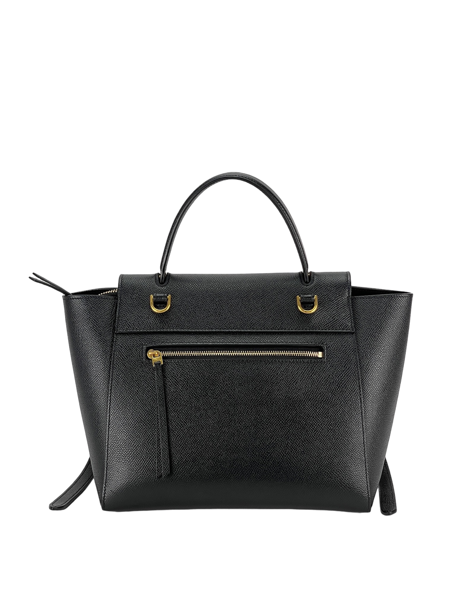 CELINE - Black Mirco Leather 2way Handbag