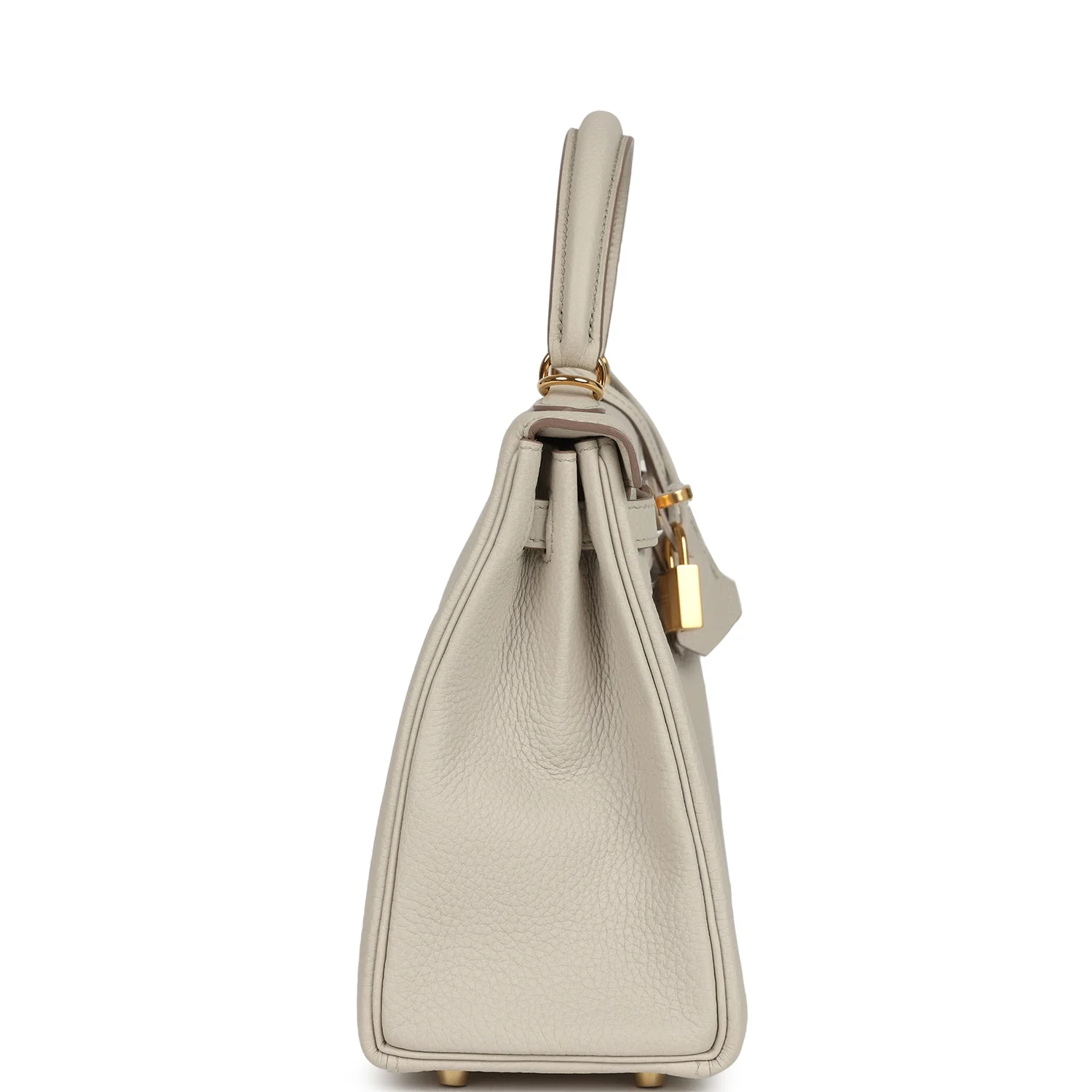 Hermes Kelly Retourne 25 Beton Togo Gold Hardware