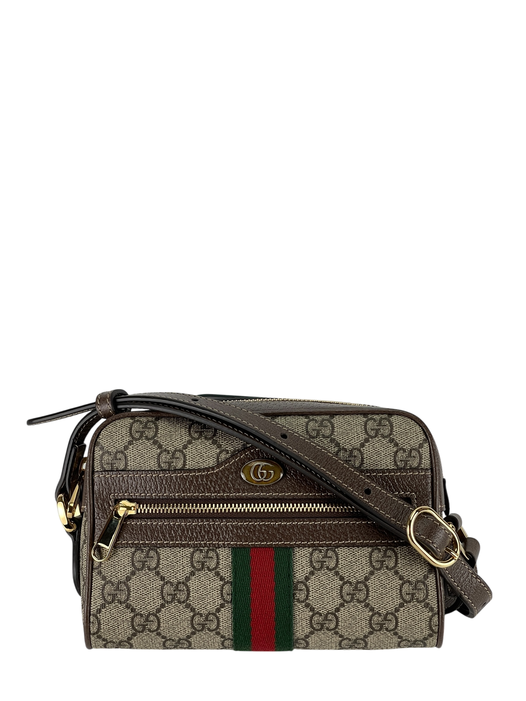 GUCCI -  GG Supreme Ophidia Mini Shoulder Bag