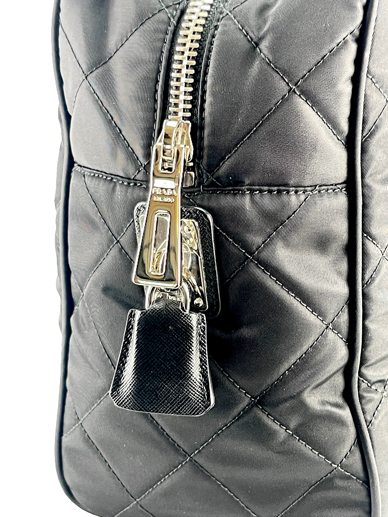 PRADA - Nylon Tessuto Impuntu Tote Bag