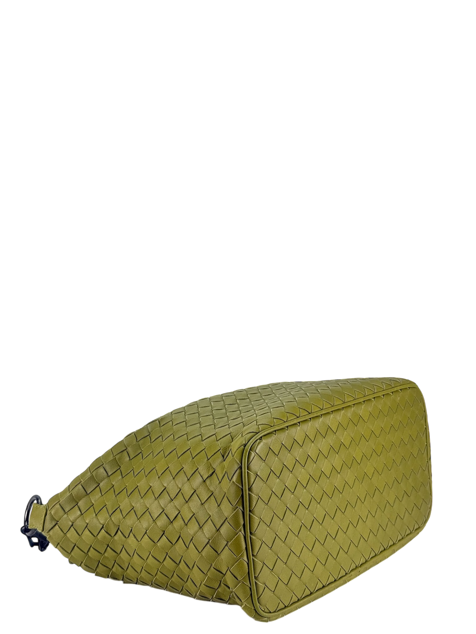 BOTTEGA VENETA - Nappa Intrecciato Small Shoulder Bag Assenzio