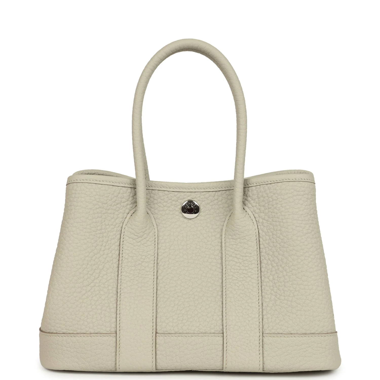 Hermes Garden Party Neo 23 Beton Negonda Palladium Hardware