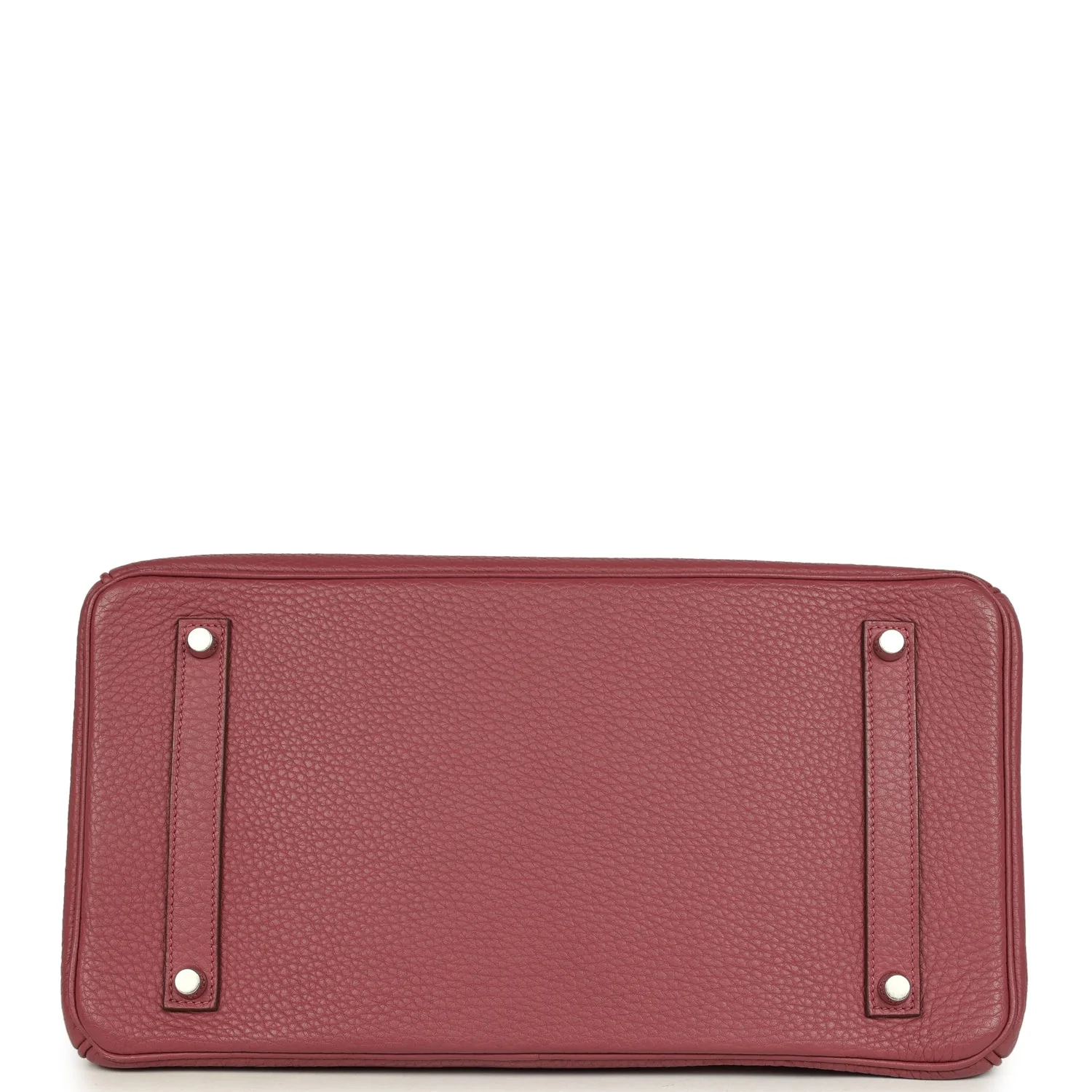 Pre-owned Hermes Birkin 35 Bois De Rose Fjord Palladium Hardware