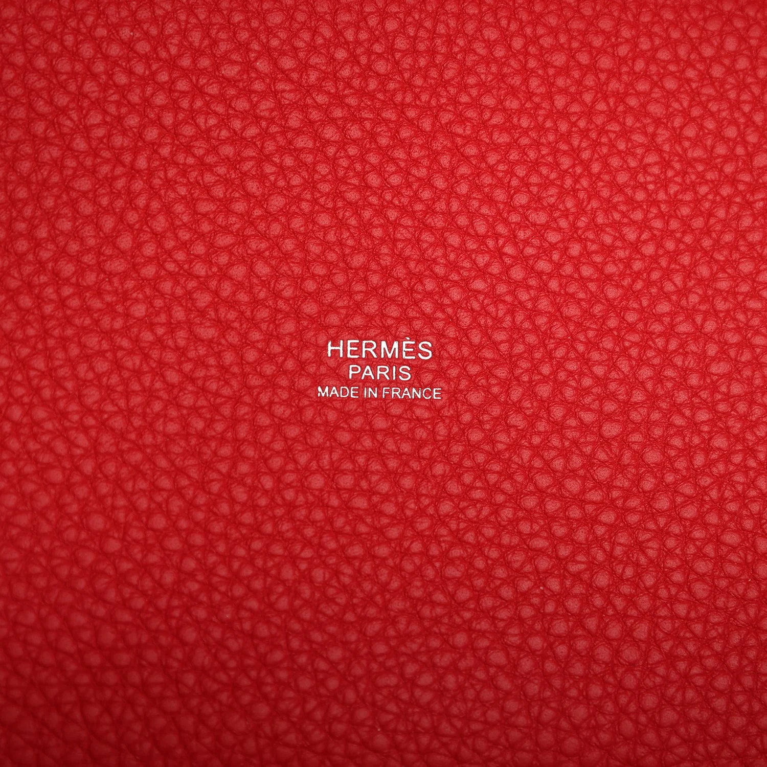 Hermes Picotin Lock 18 Vermillion Clemence Palladium Hardware